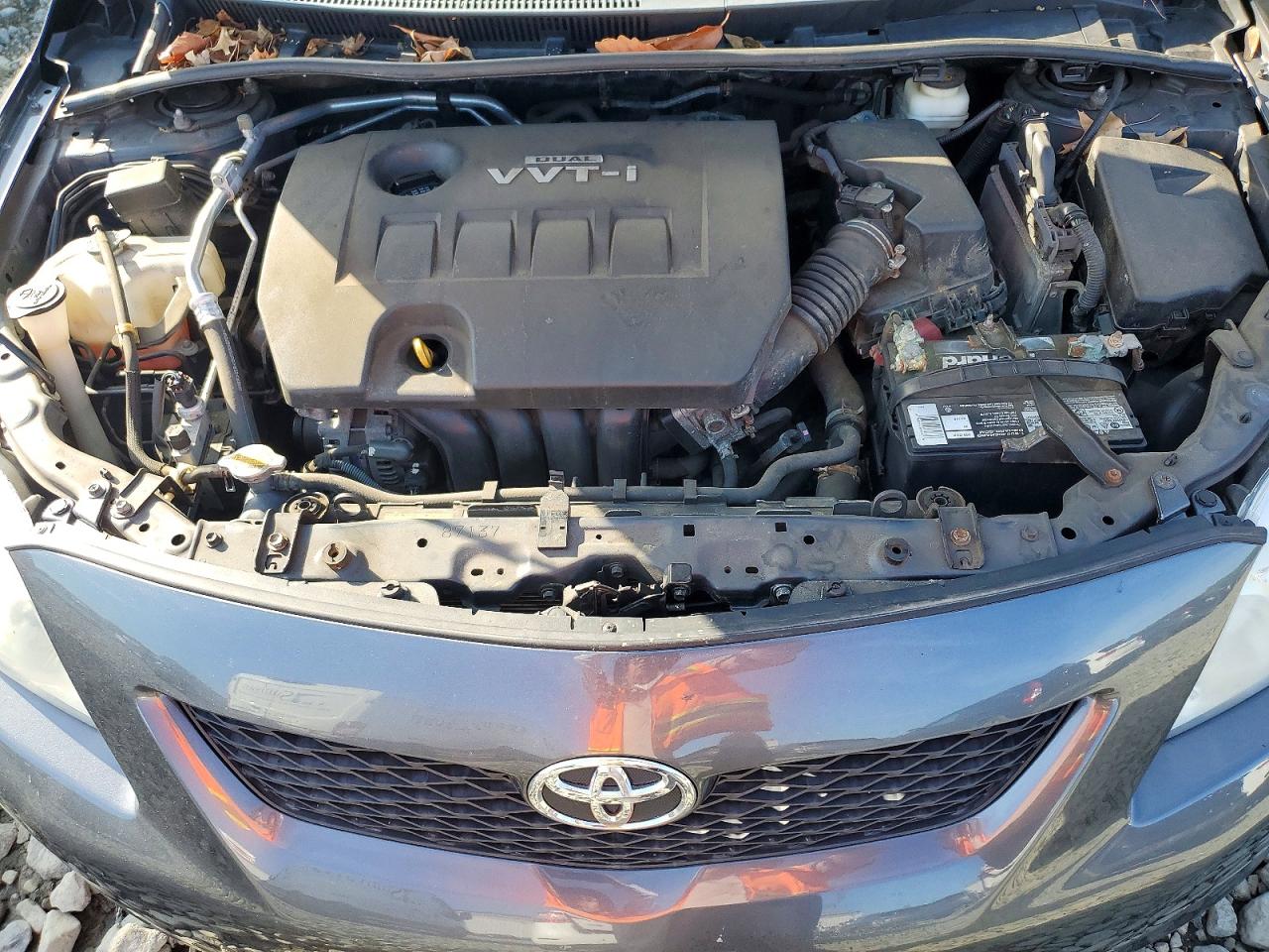 2009 Toyota Corolla Base Gray vin: 2T1BU40E59C177694