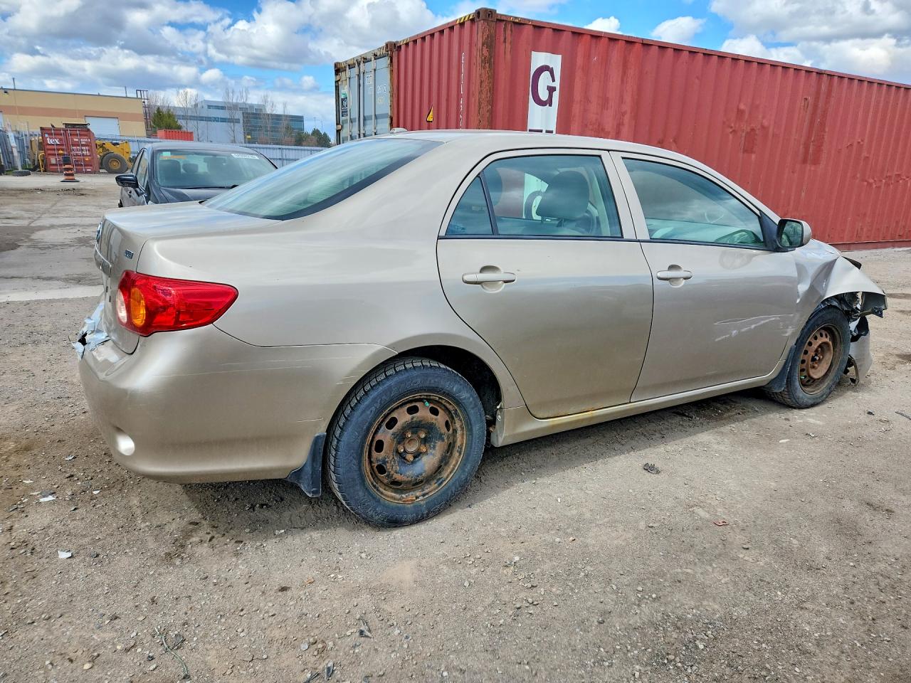 2009 Toyota Corolla Base Gold vin: 2T1BU40E59C186279
