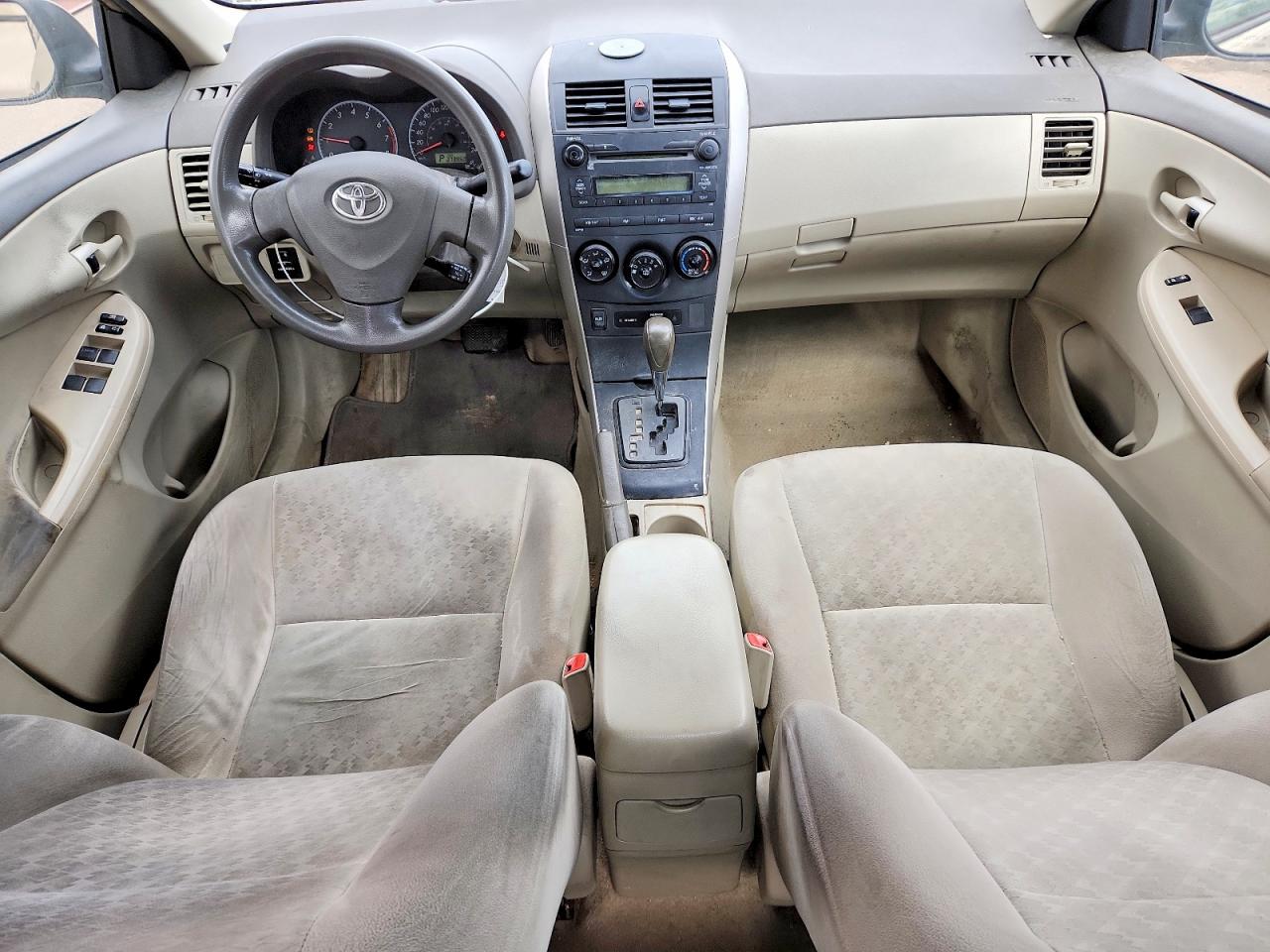 2009 Toyota Corolla Base Gold vin: 2T1BU40E59C186279