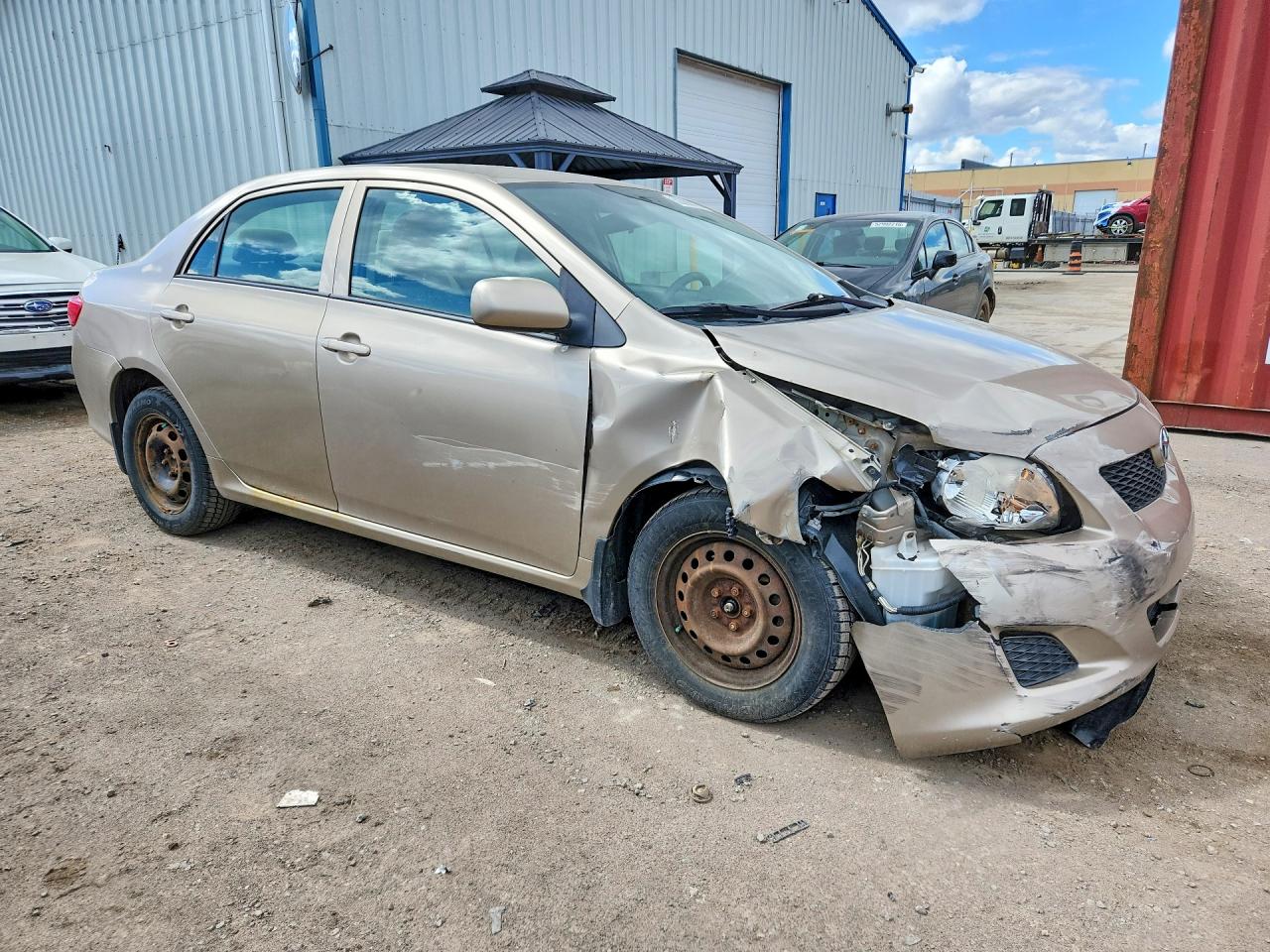 2009 Toyota Corolla Base Gold vin: 2T1BU40E59C186279