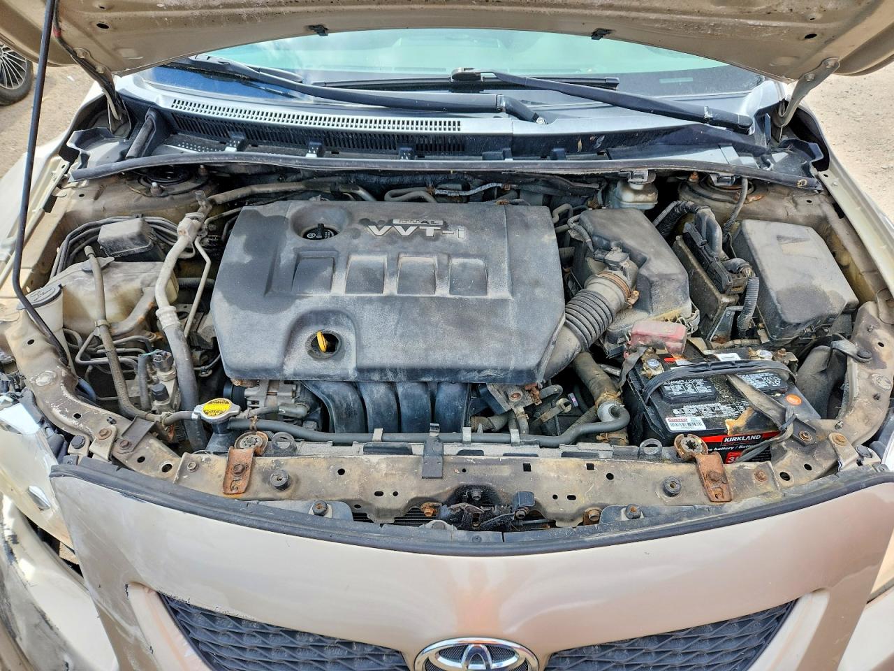 2009 Toyota Corolla Base Gold vin: 2T1BU40E59C186279