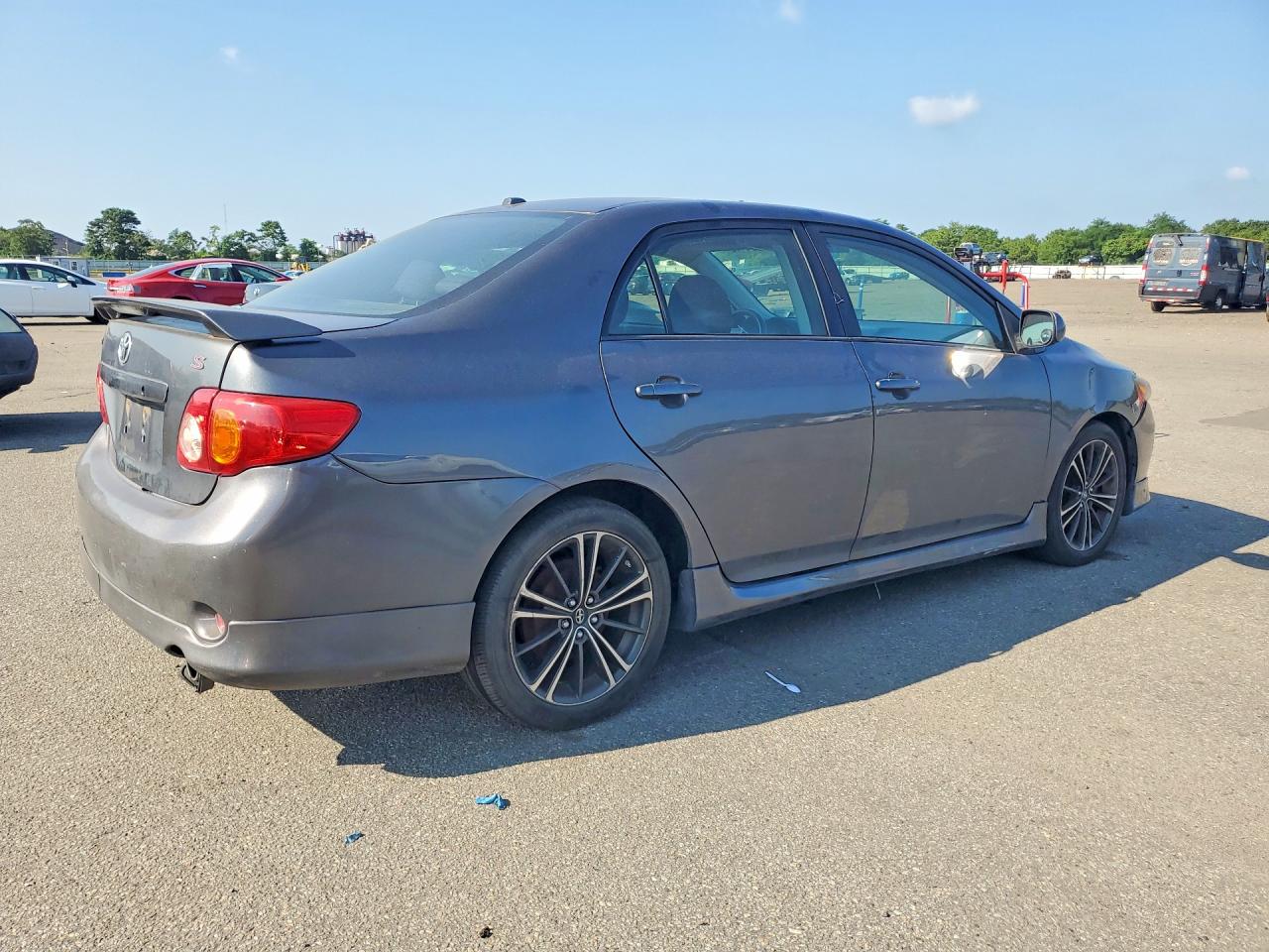 2009 Toyota Corolla S Gray vin: 2T1BU40E69C002077