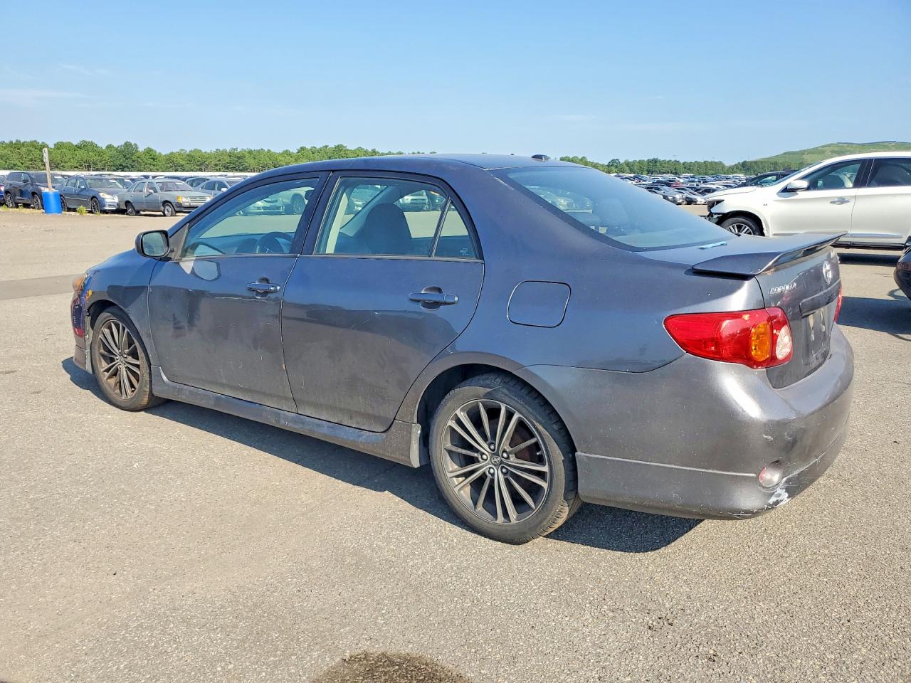 2009 Toyota Corolla S Gray vin: 2T1BU40E69C002077