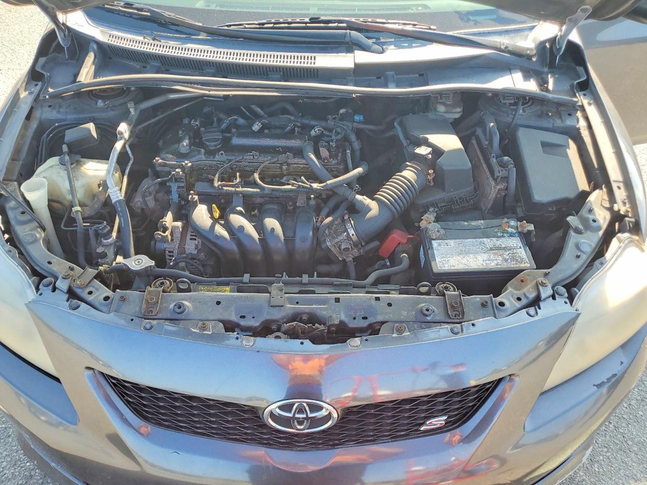 2009 Toyota Corolla S Gray vin: 2T1BU40E69C002077
