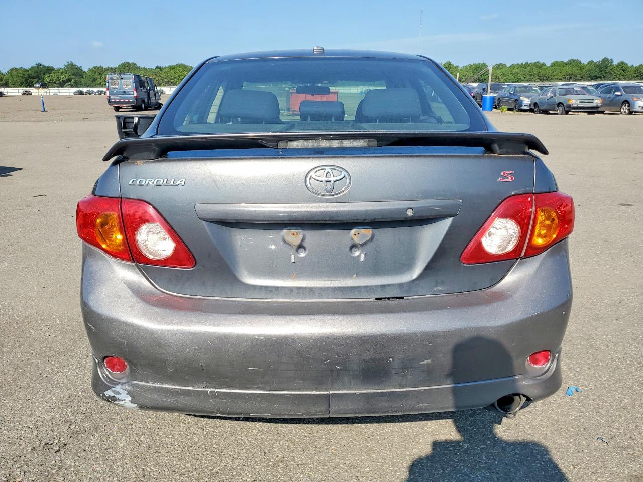 2009 Toyota Corolla S Gray vin: 2T1BU40E69C002077