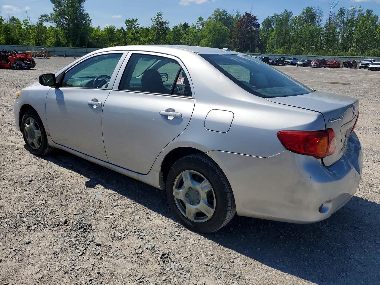 2009 Toyota Corolla Base Silver vin: 2T1BU40E69C023785