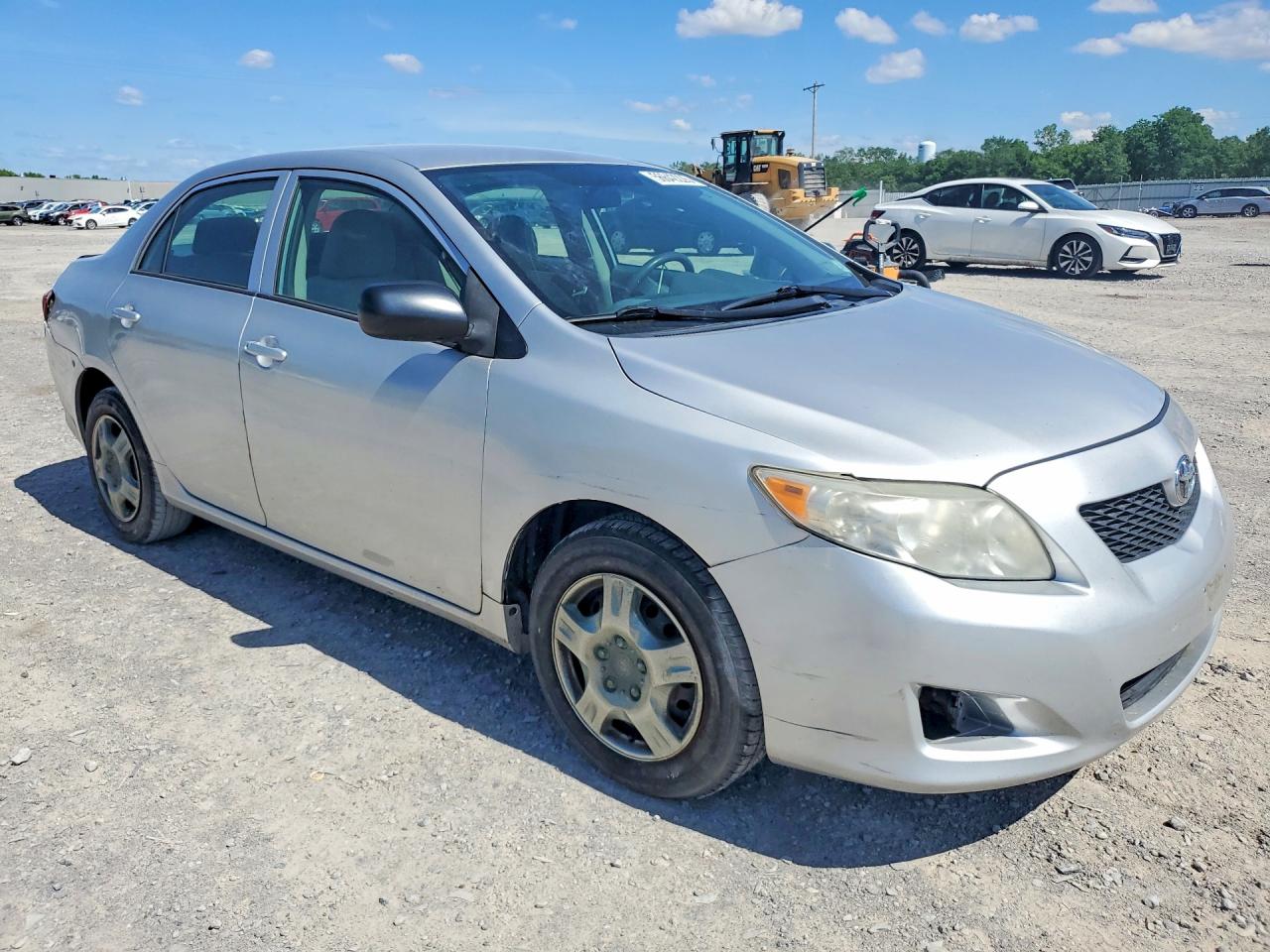 2009 Toyota Corolla Base Silver vin: 2T1BU40E69C023785