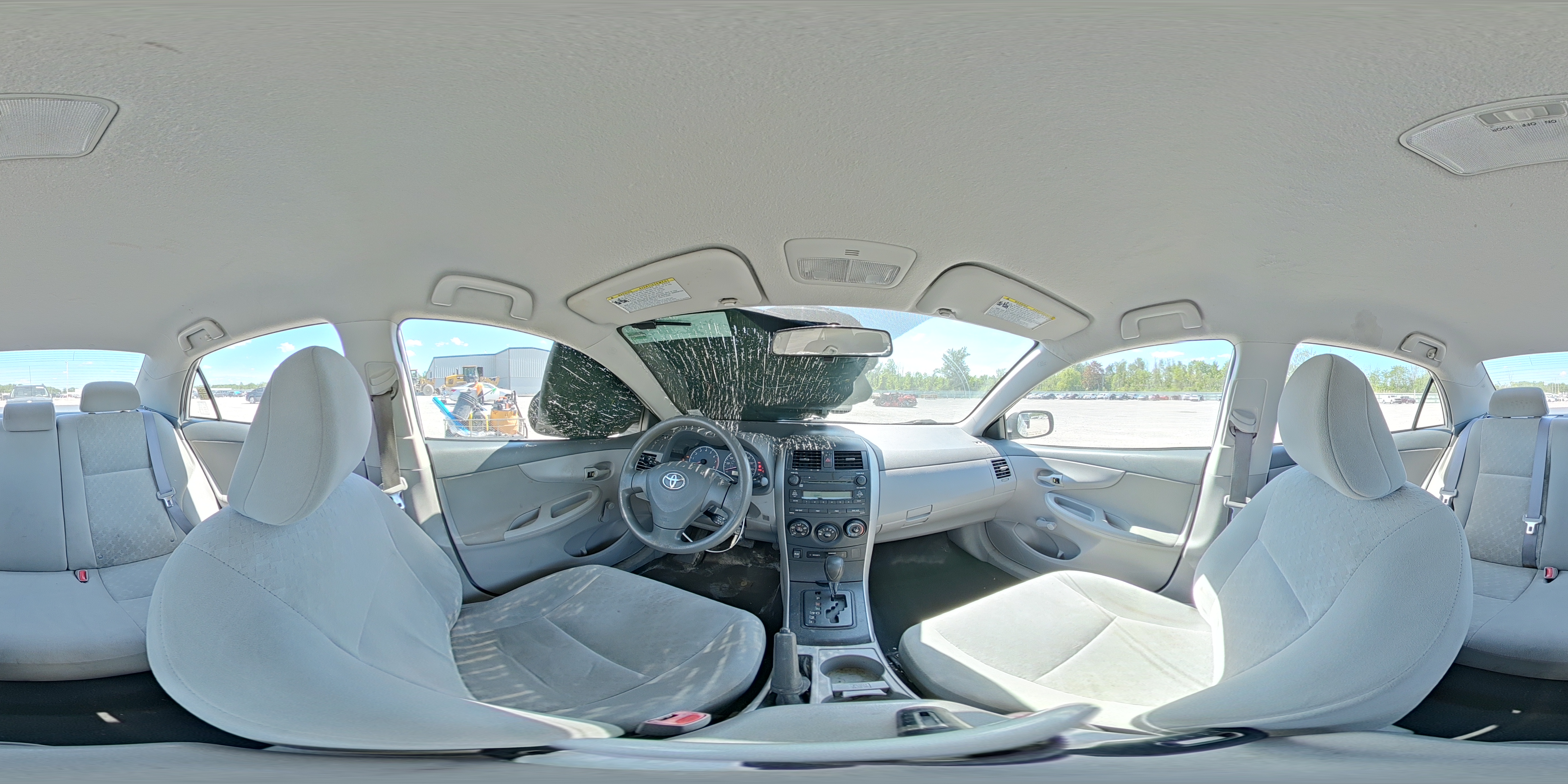 2009 Toyota Corolla Base Silver vin: 2T1BU40E69C023785