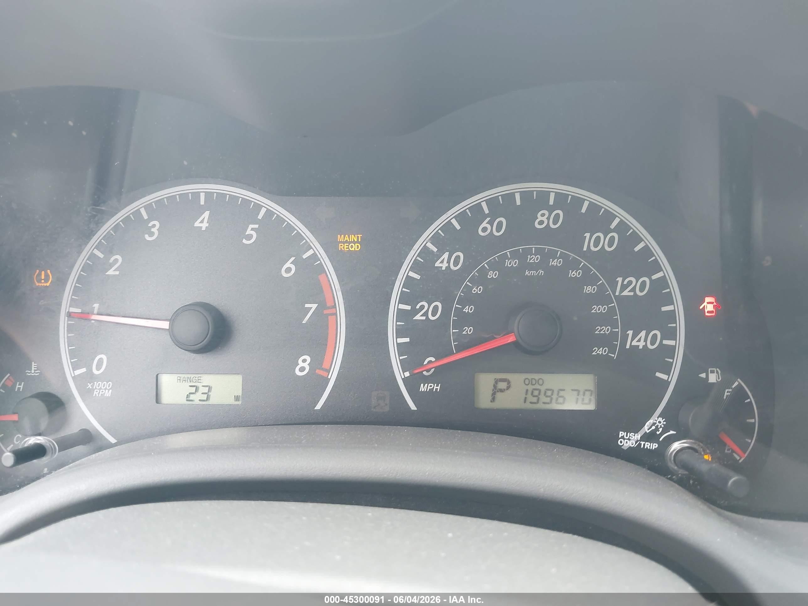 2009 Toyota Corolla Le Red vin: 2T1BU40E69C043048