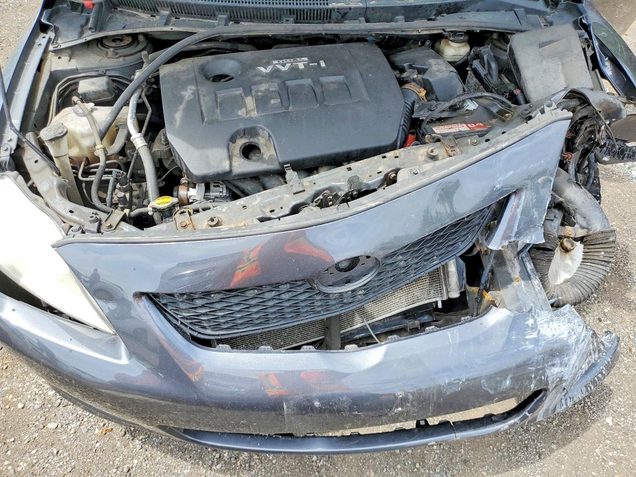 2009 Toyota Corolla Base Charcoal vin: 2T1BU40E69C050470