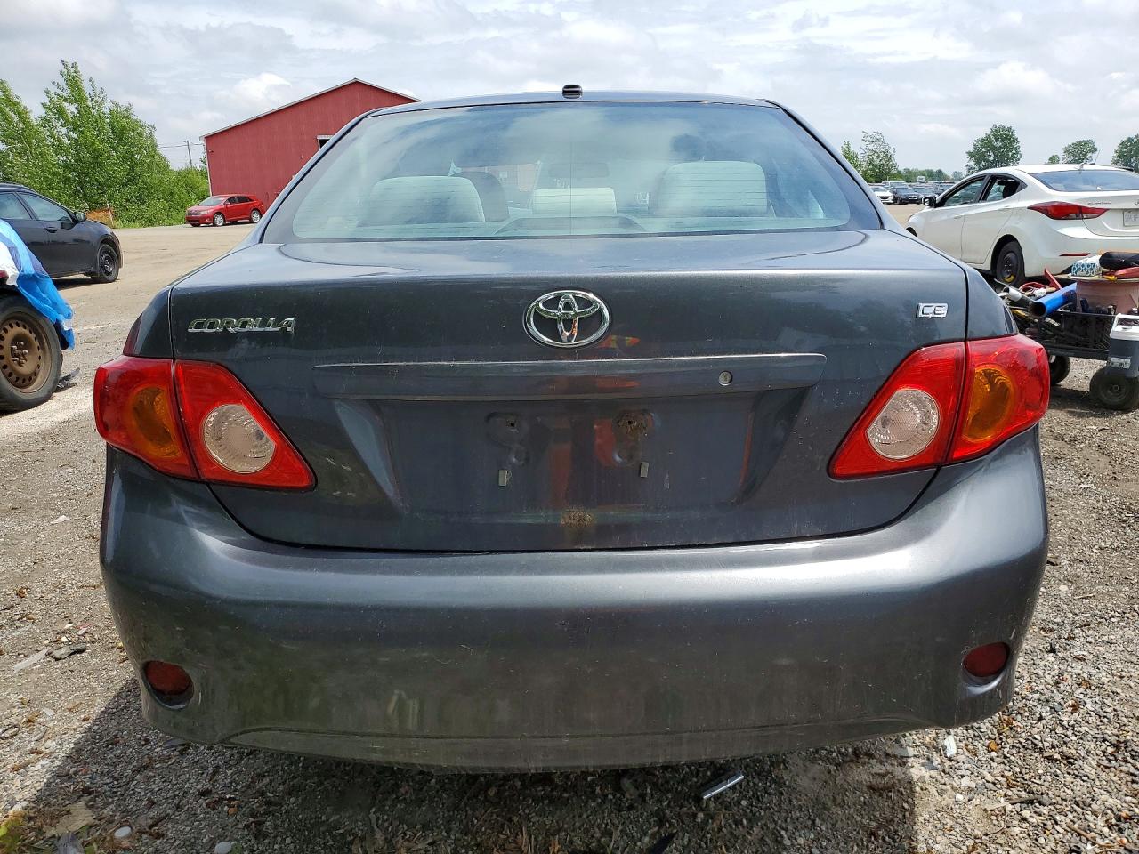 2009 Toyota Corolla Base Charcoal vin: 2T1BU40E69C050470