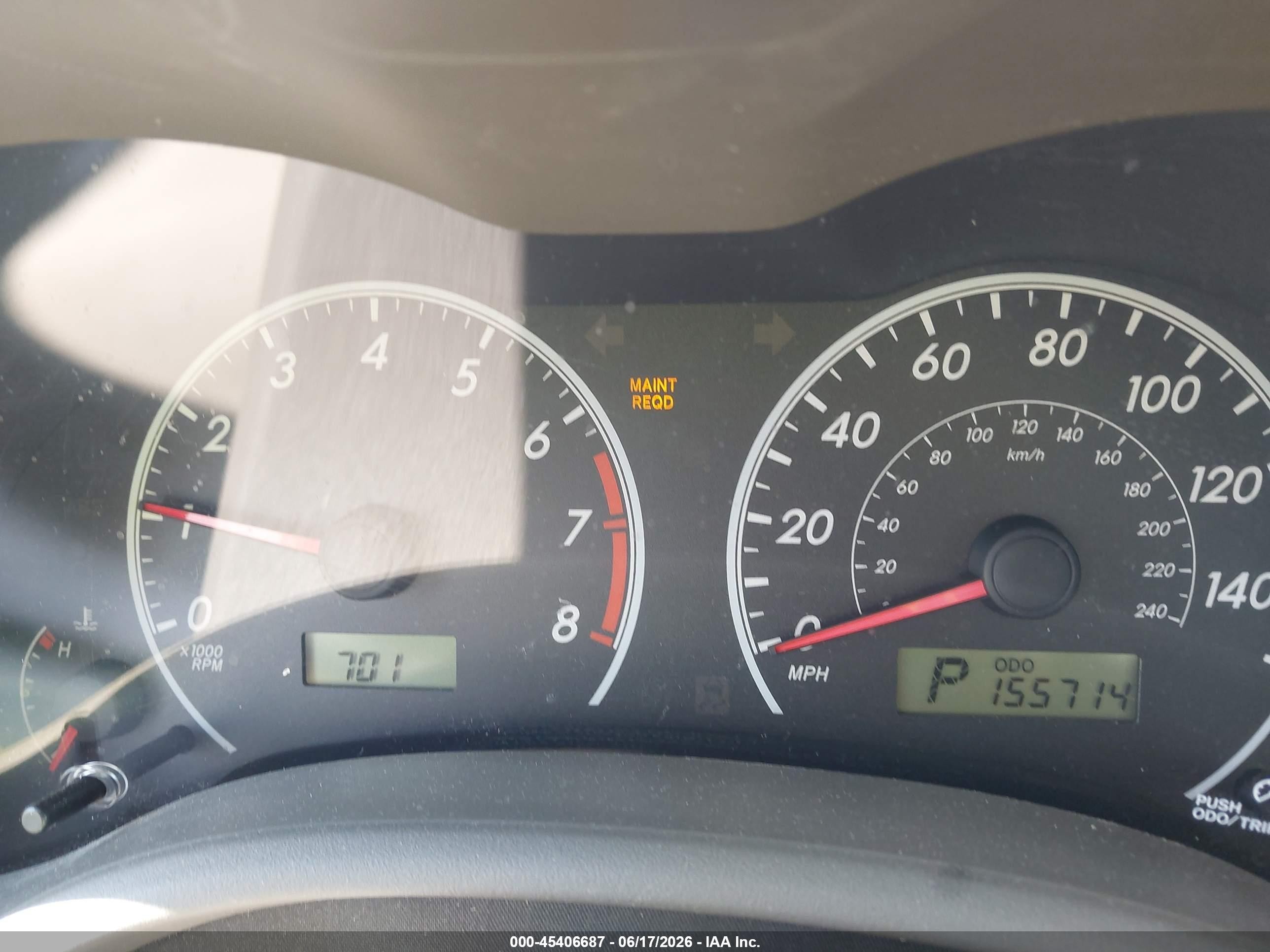 2009 Toyota Corolla Le Tan vin: 2T1BU40E69C075563