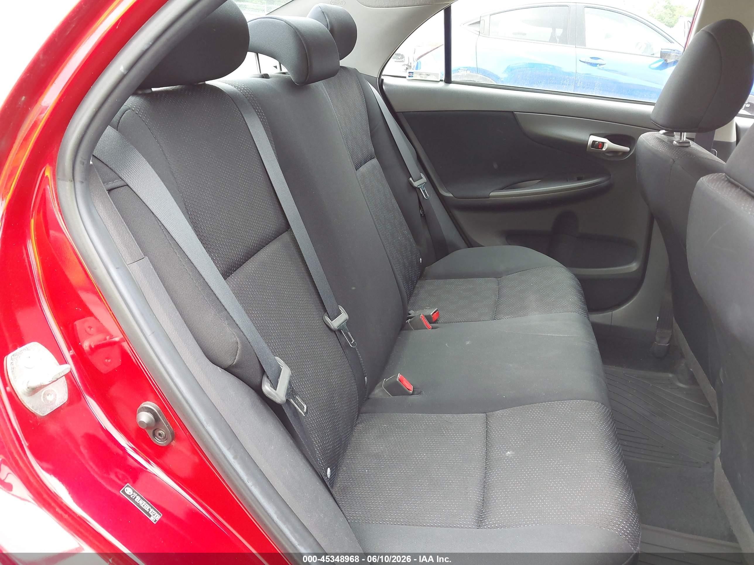 2009 Toyota Corolla S Red vin: 2T1BU40E69C102308