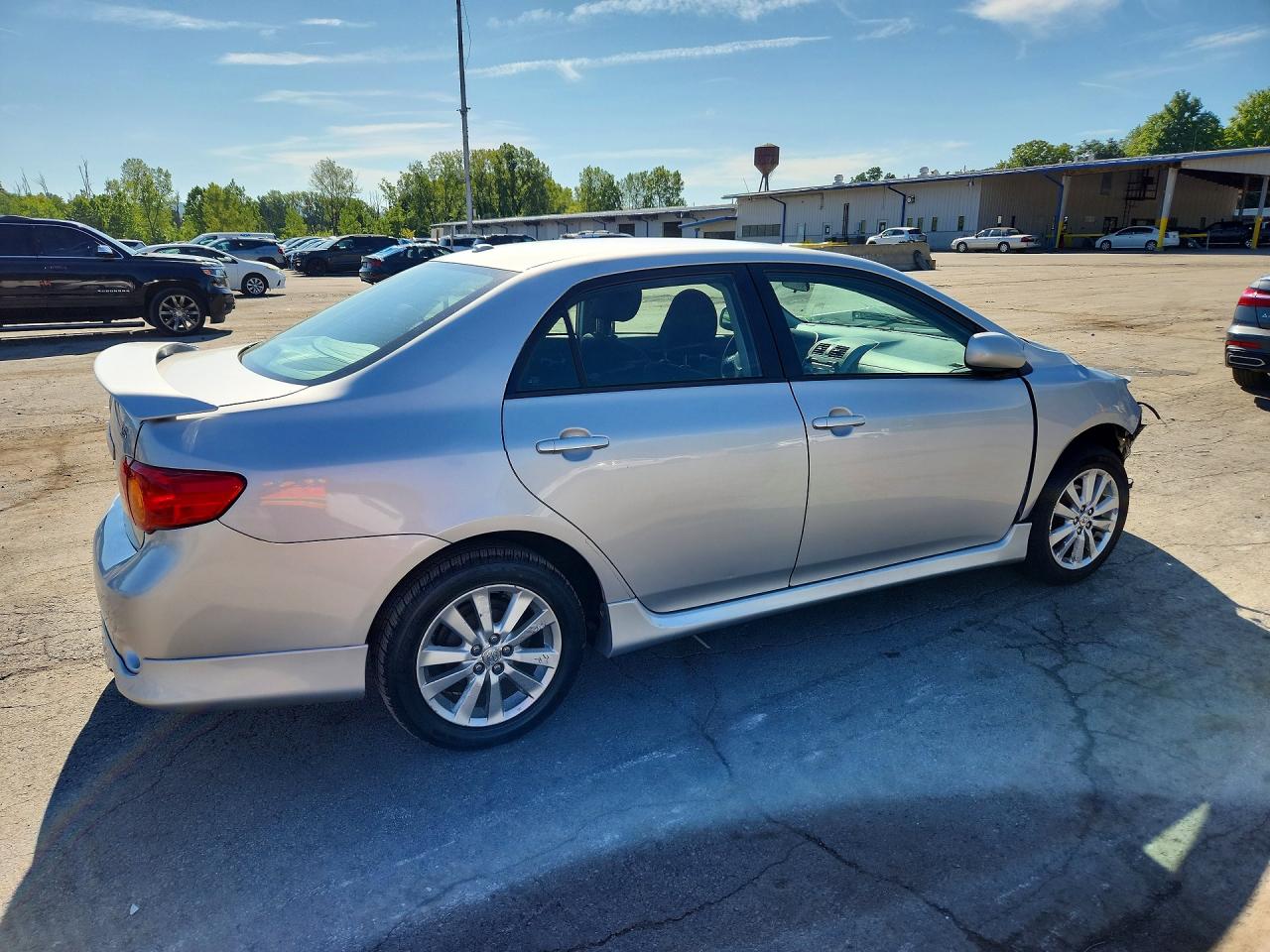 2009 Toyota Corolla S Серебряный vin: 2T1BU40E69C107699