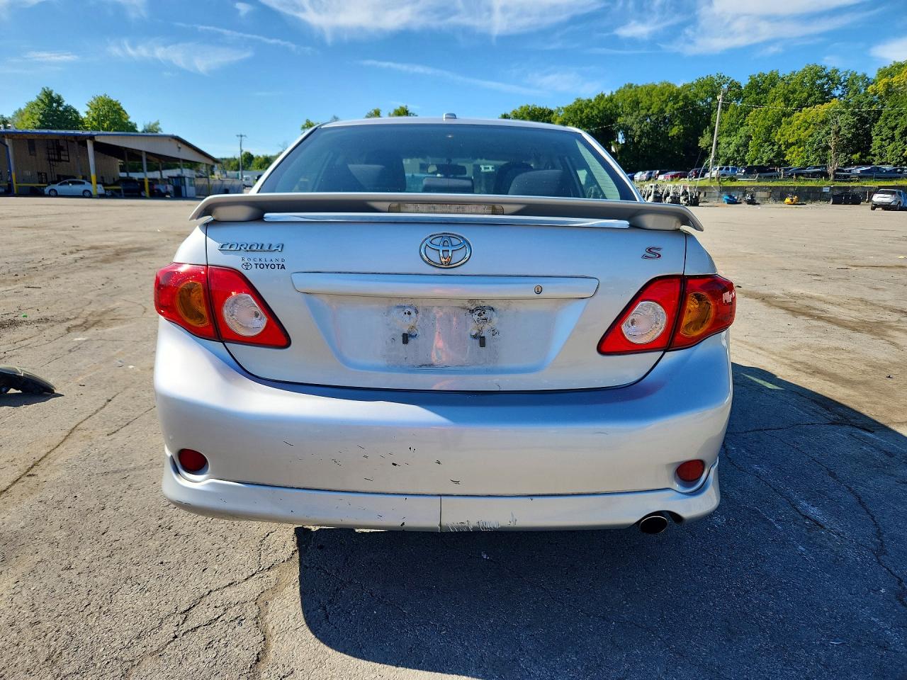 2009 Toyota Corolla S Серебряный vin: 2T1BU40E69C107699
