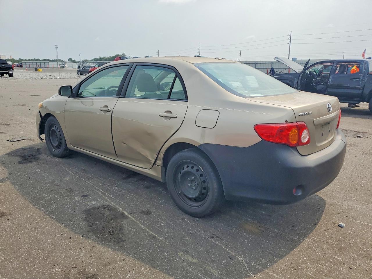 2009 Toyota Corolla Xle Beige vin: 2T1BU40E69C118394