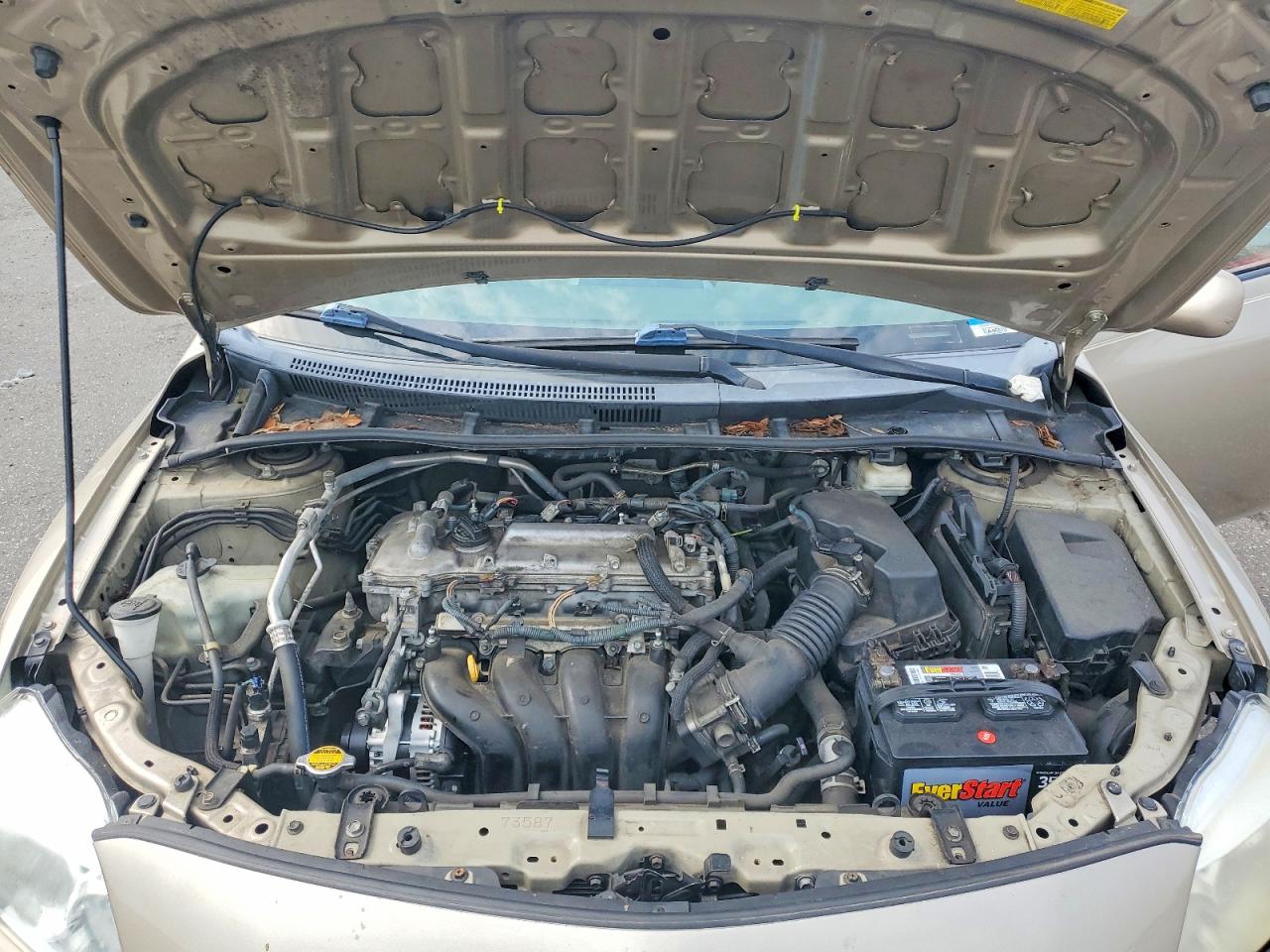 2009 Toyota Corolla Xle Beige vin: 2T1BU40E69C118394