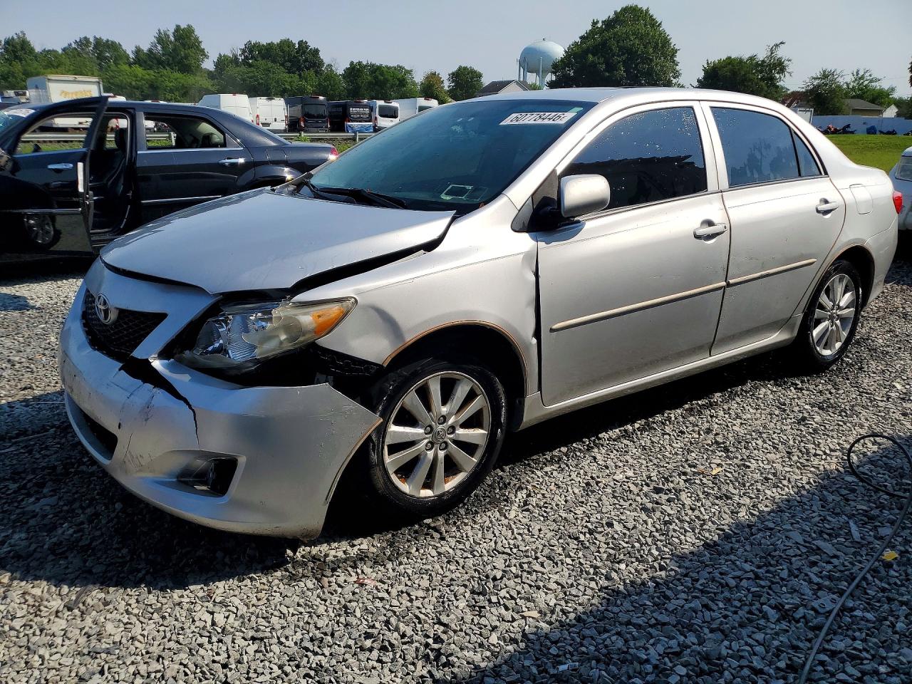 2009 Toyota Corolla Le Silver vin: 2T1BU40E69C120212
