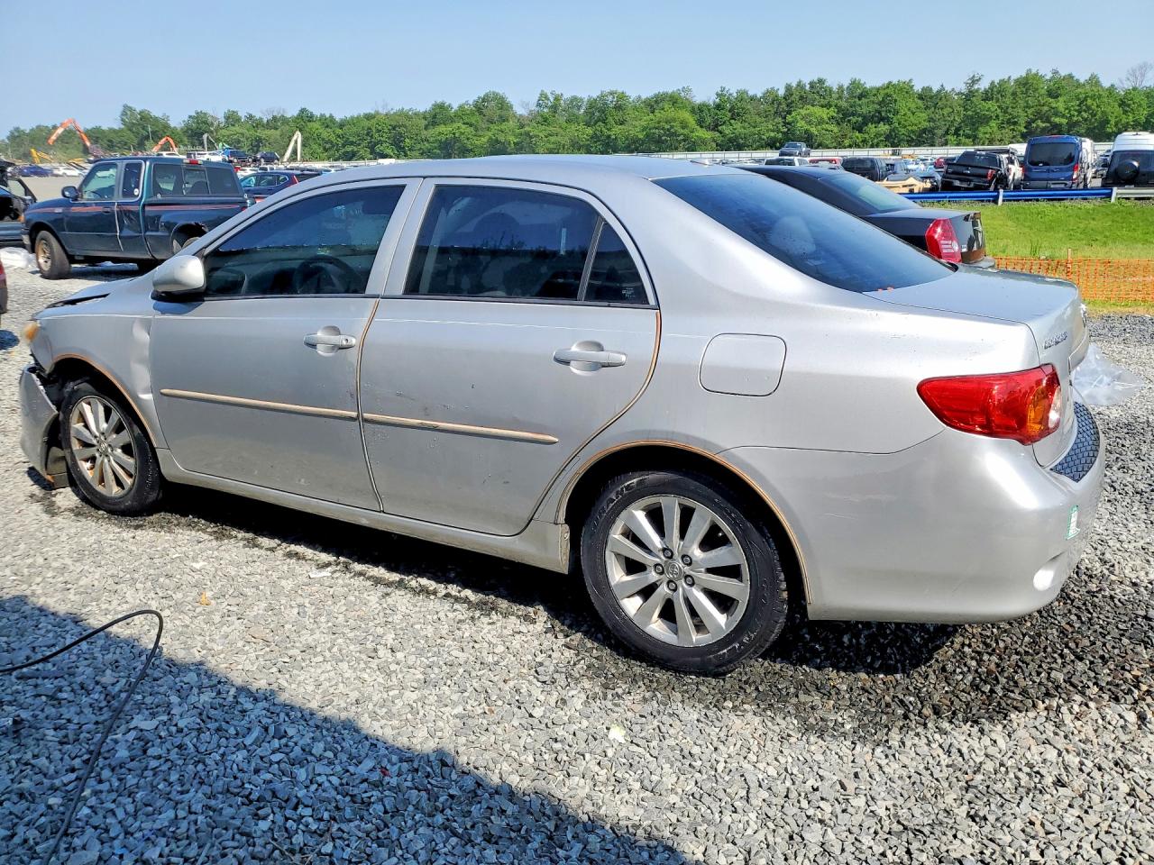 2009 Toyota Corolla Le Silver vin: 2T1BU40E69C120212