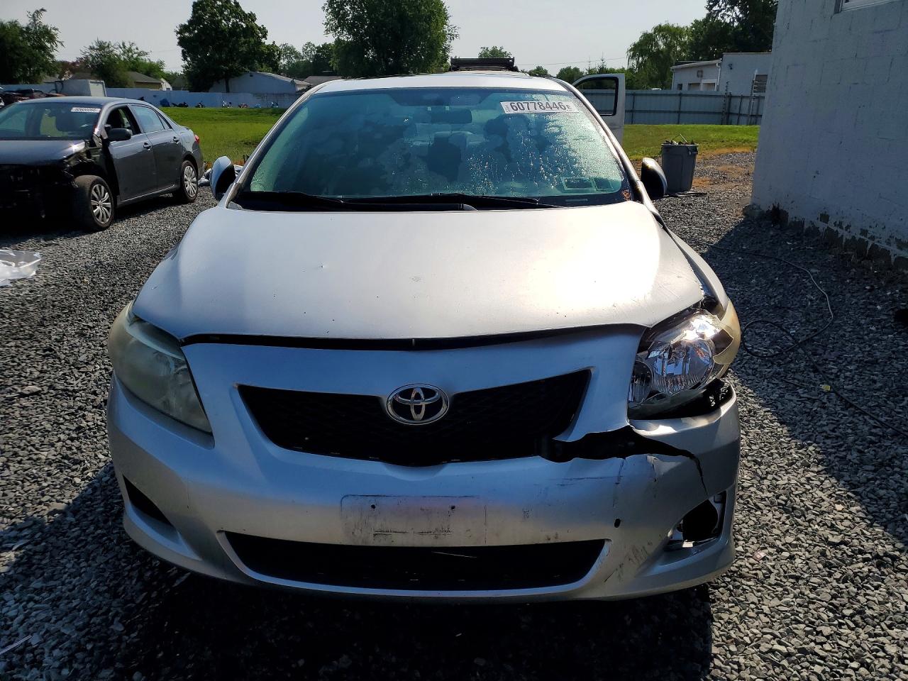 2009 Toyota Corolla Le Silver vin: 2T1BU40E69C120212