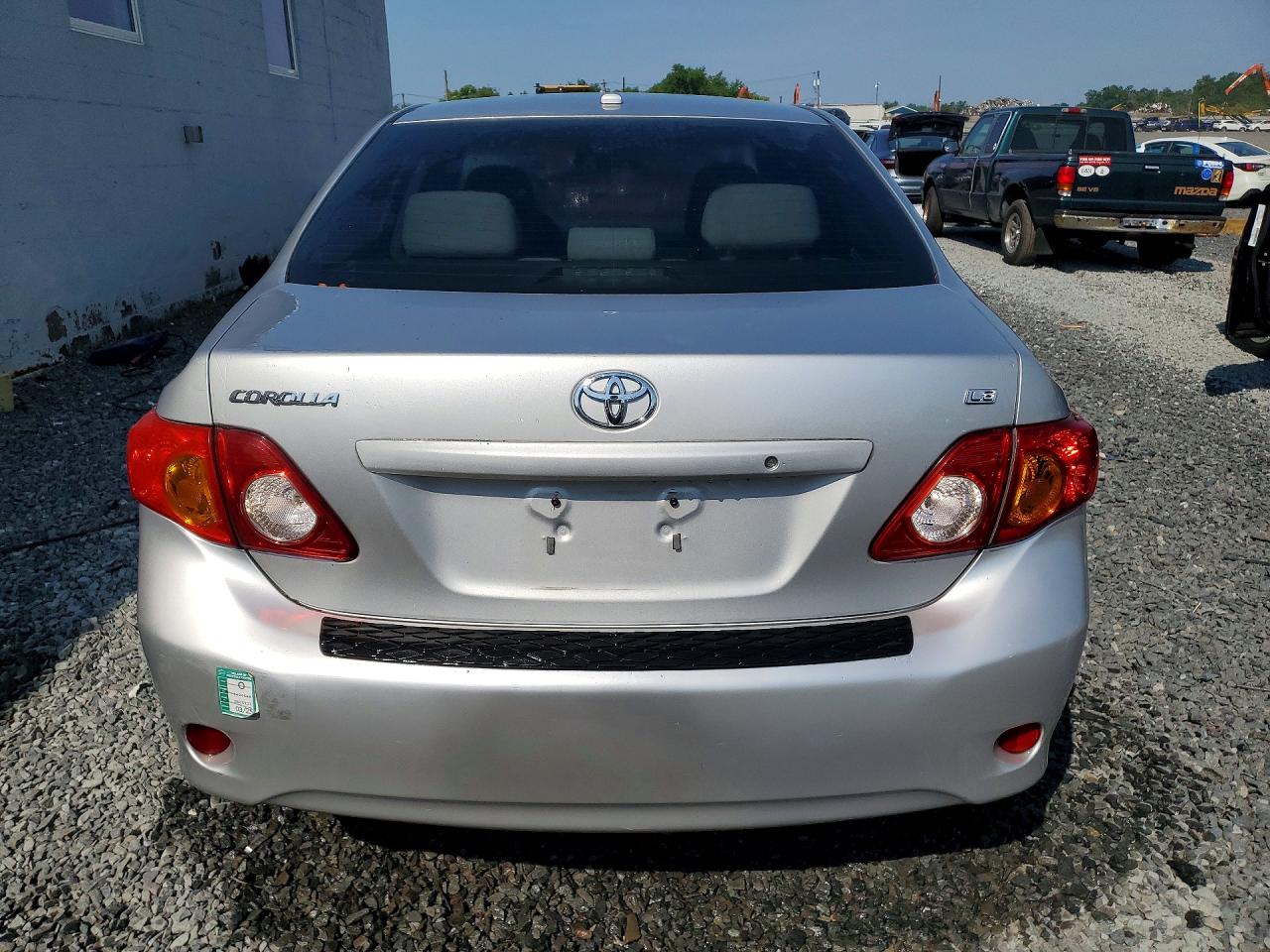 2009 Toyota Corolla Le Silver vin: 2T1BU40E69C120212
