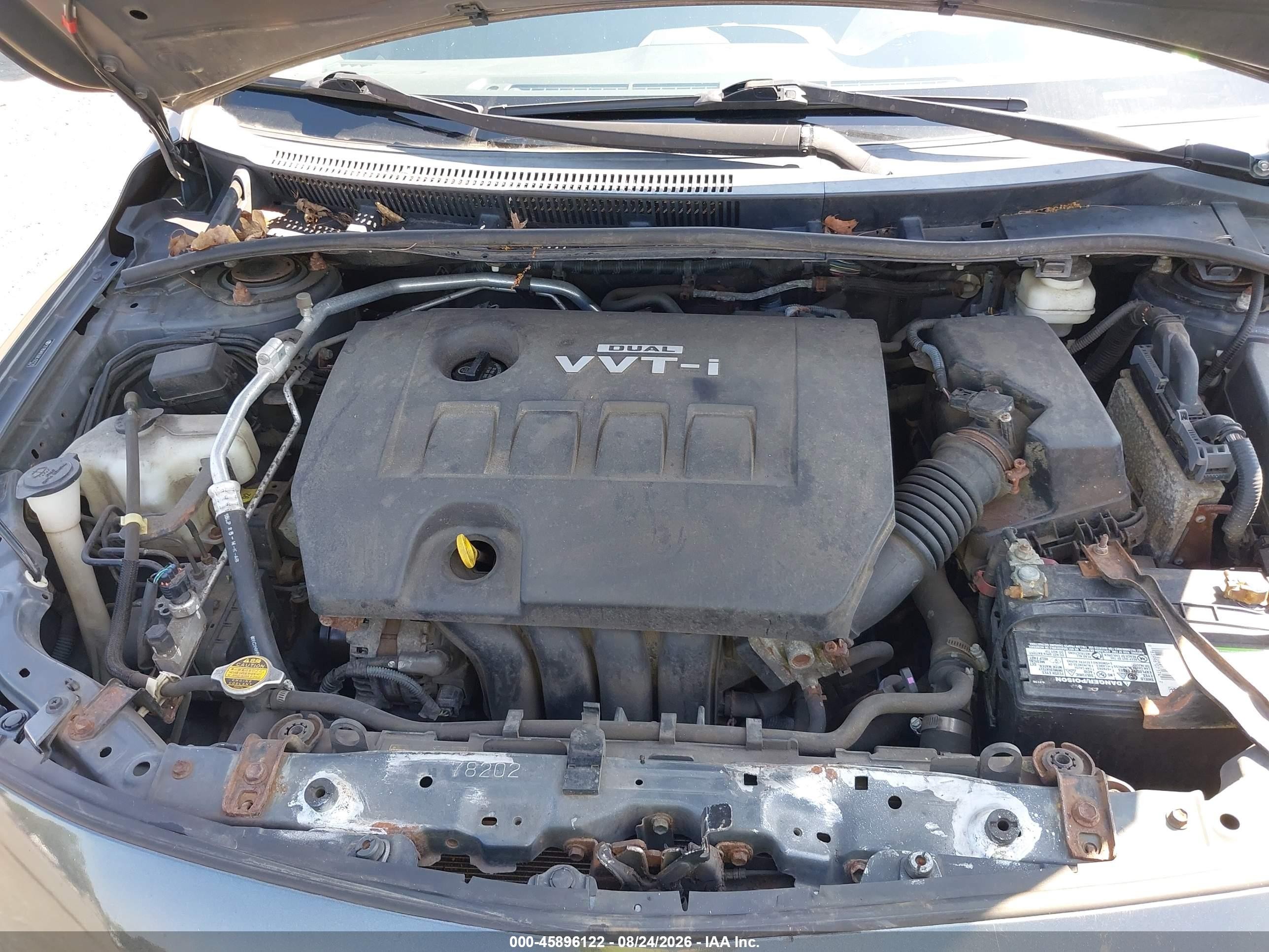 2009 Toyota Corolla S Gray vin: 2T1BU40E69C122770