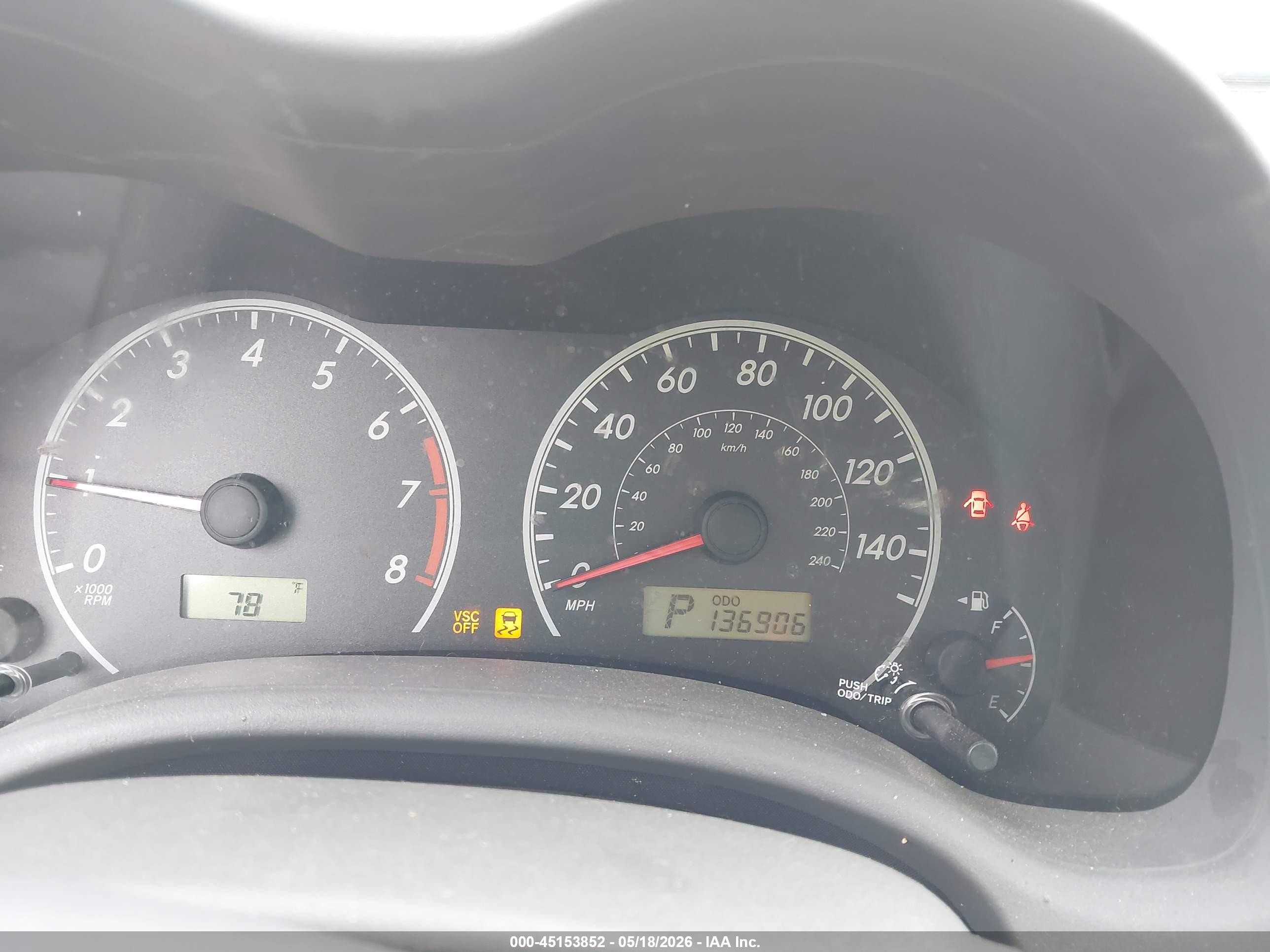 2009 Toyota Corolla Le Gray vin: 2T1BU40E69C129492