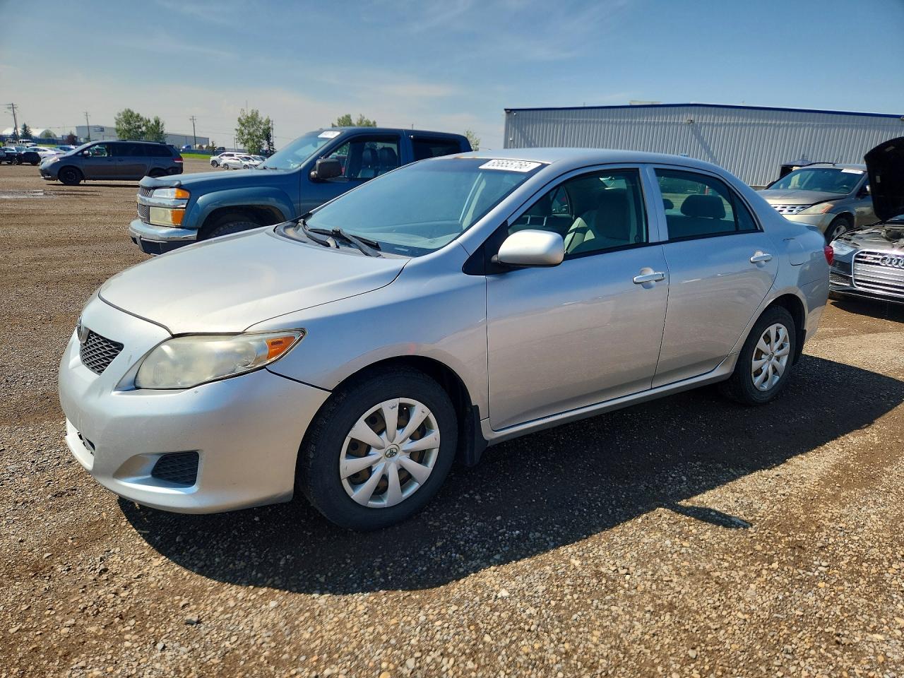 2009 Toyota Corolla Base Silver vin: 2T1BU40E69C135955