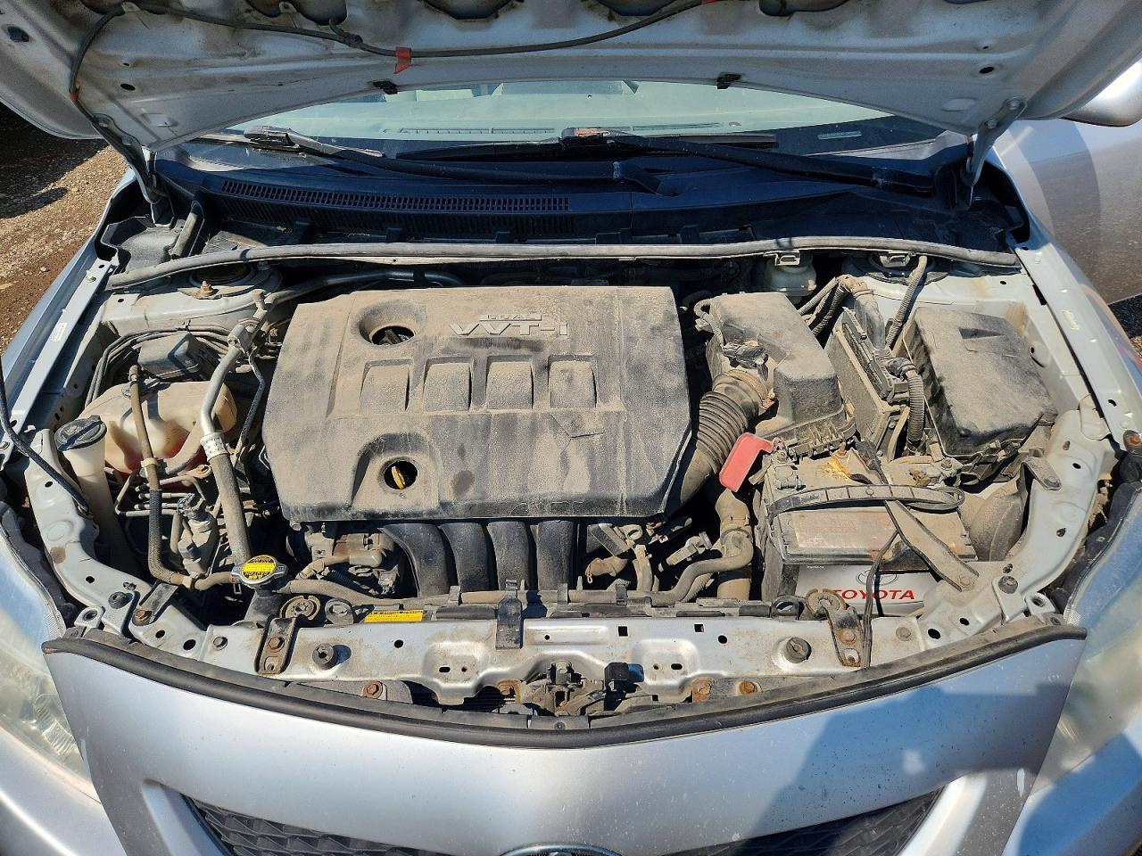 2009 Toyota Corolla Base Silver vin: 2T1BU40E69C135955