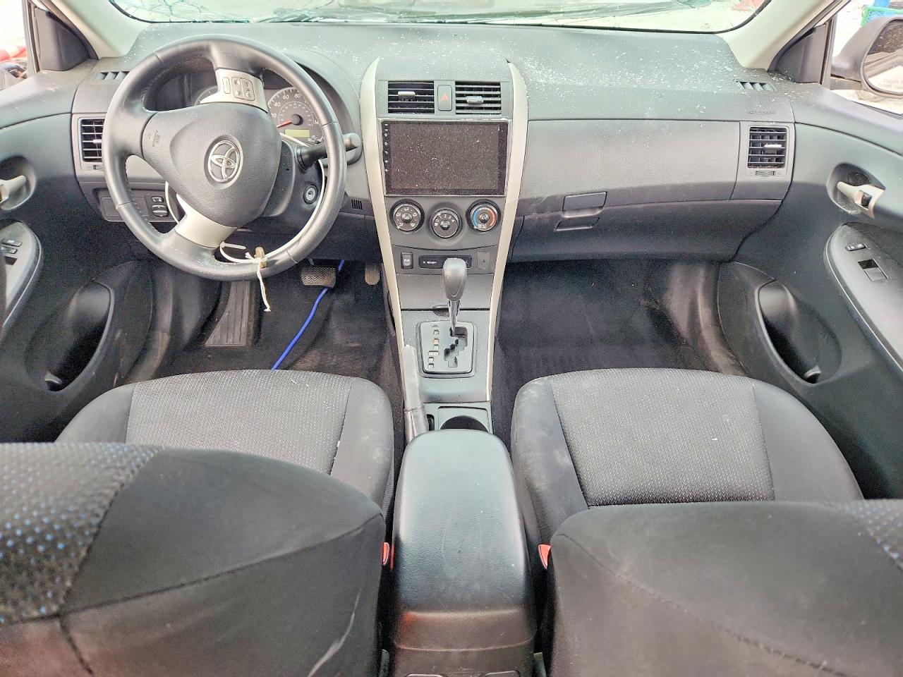 2009 Toyota Corolla S White vin: 2T1BU40E69C141836