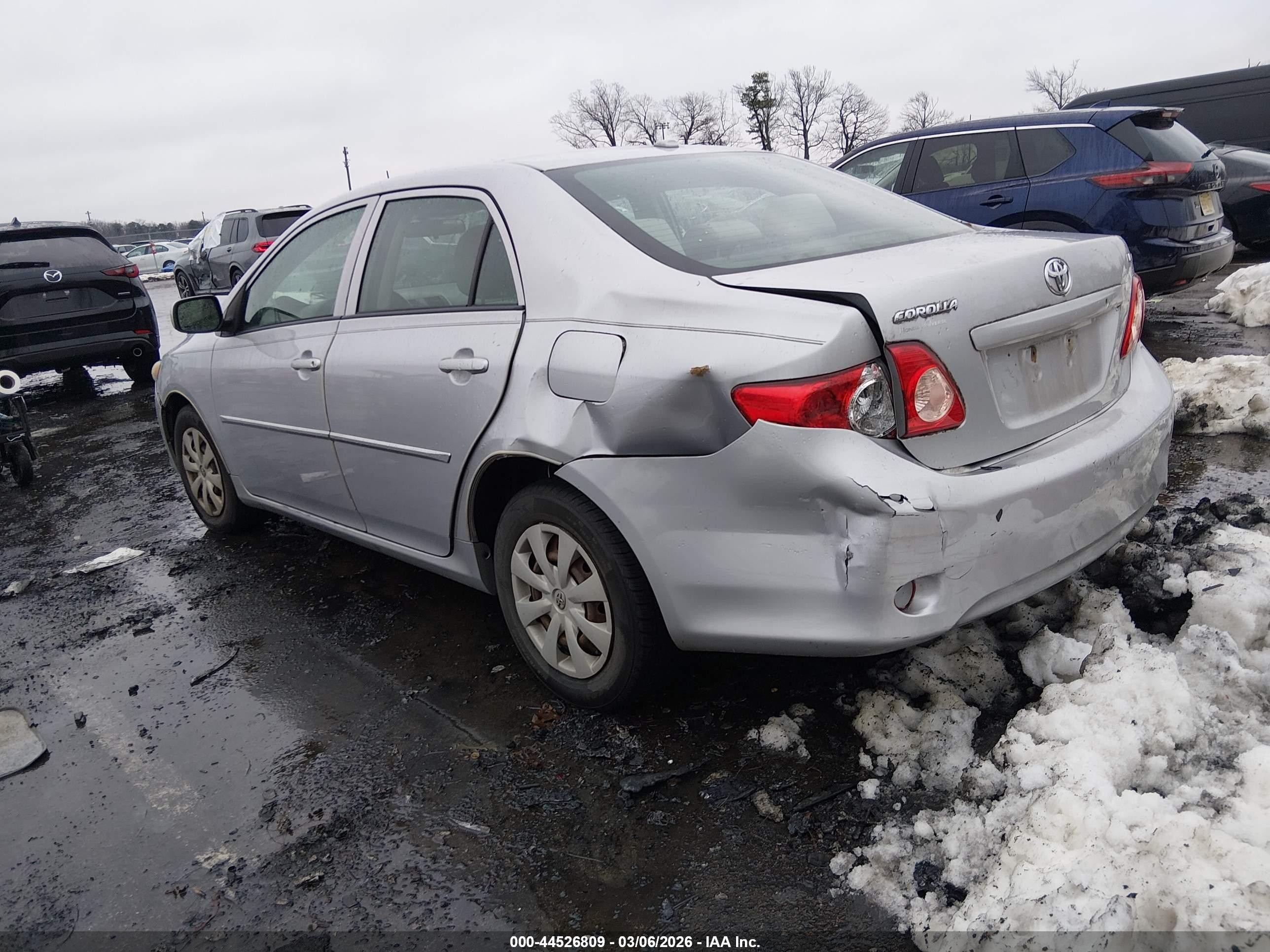2009 Toyota Corolla Le Silver vin: 2T1BU40E69C147832