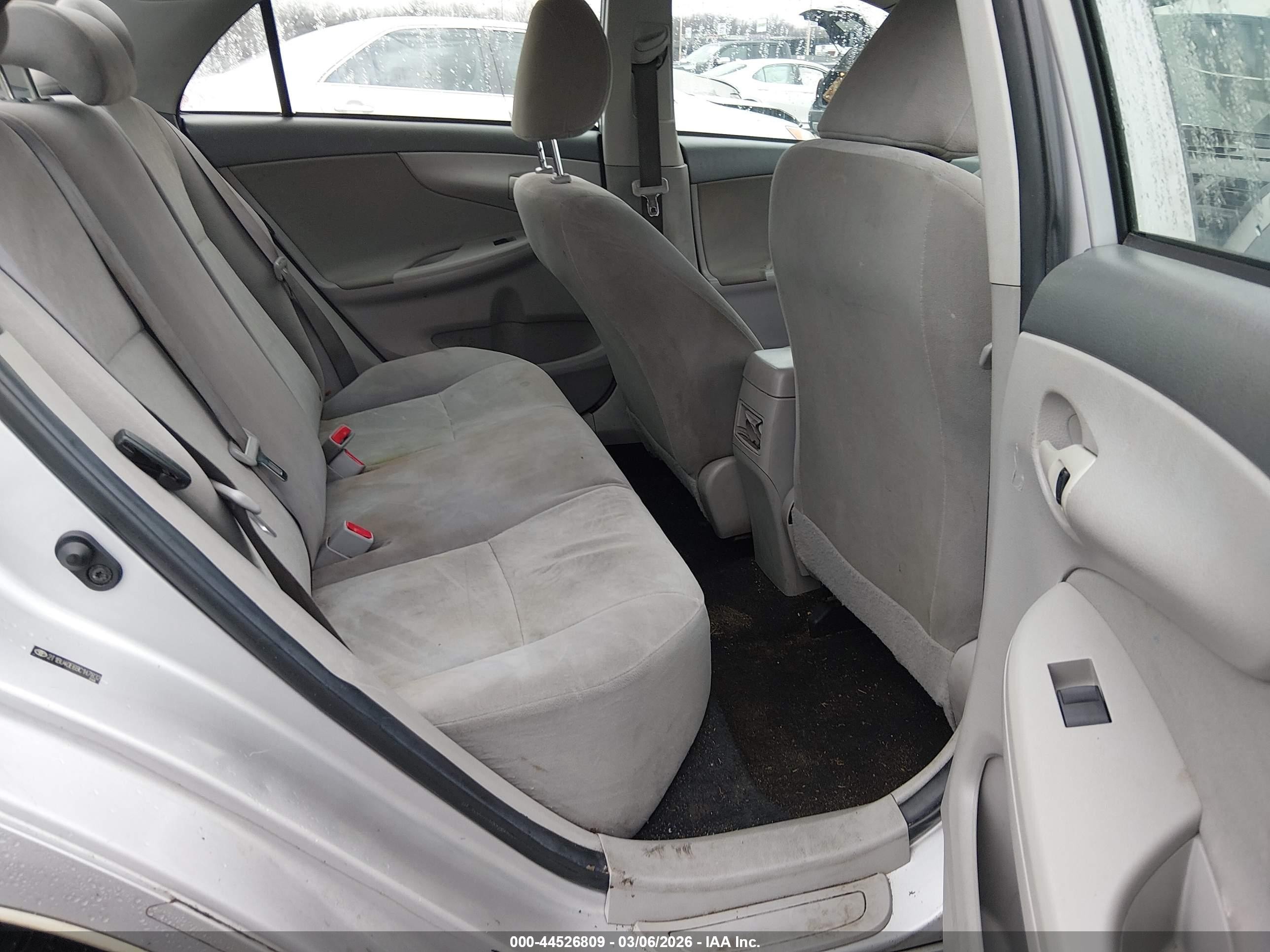 2009 Toyota Corolla Le Silver vin: 2T1BU40E69C147832