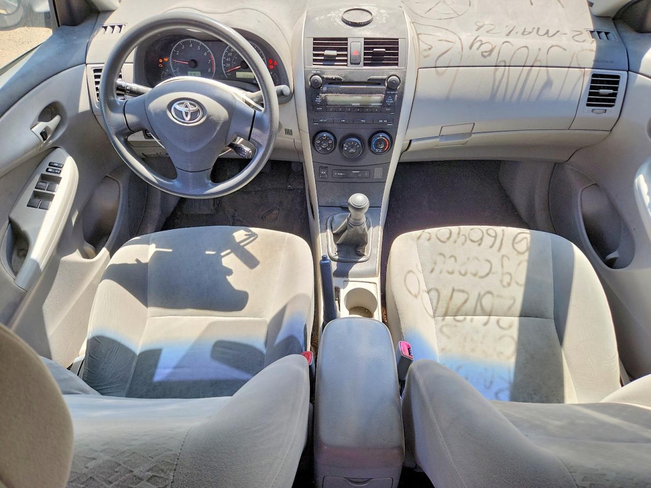 2009 Toyota Corolla Base Gray vin: 2T1BU40E69C160404