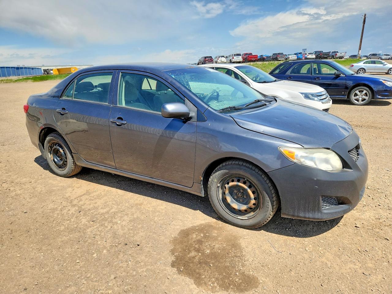 2009 Toyota Corolla Base Gray vin: 2T1BU40E69C160404