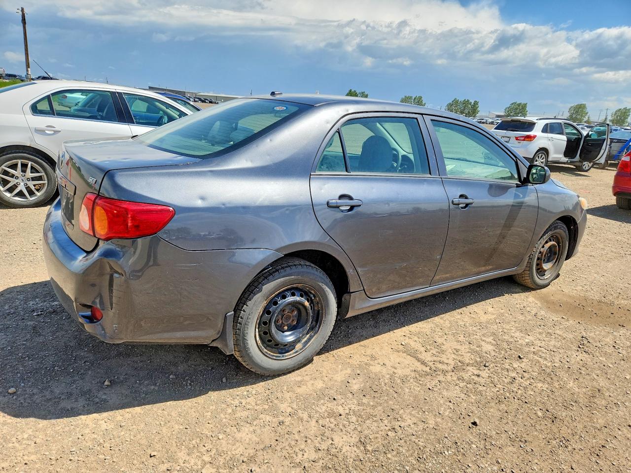 2009 Toyota Corolla Base Gray vin: 2T1BU40E69C160404