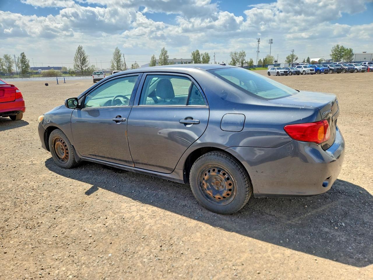 2009 Toyota Corolla Base Gray vin: 2T1BU40E69C160404