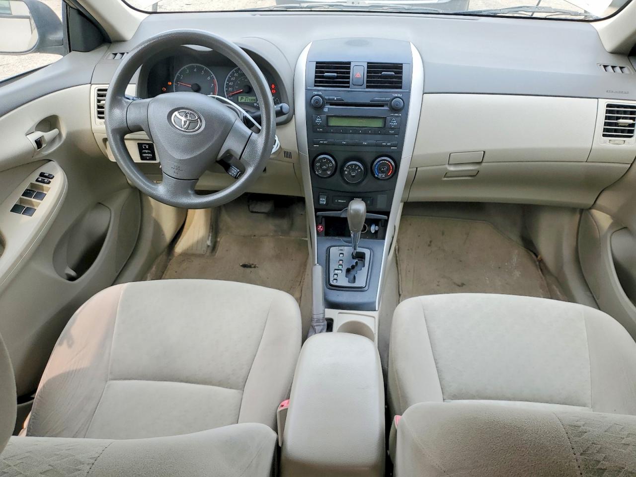 2009 Toyota Corolla Base Золотой vin: 2T1BU40E79C022614
