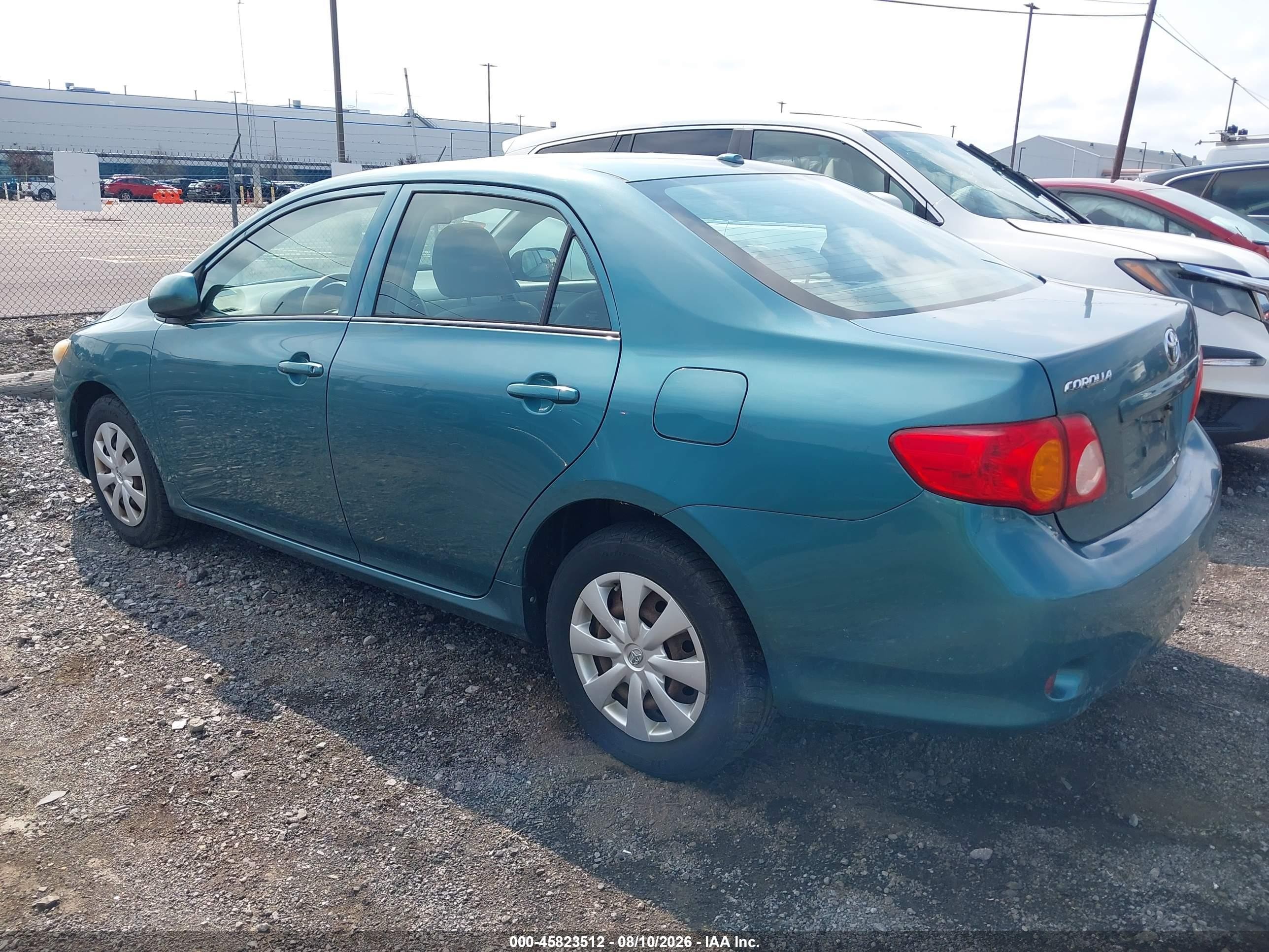 2009 Toyota Corolla Le Green vin: 2T1BU40E79C041700