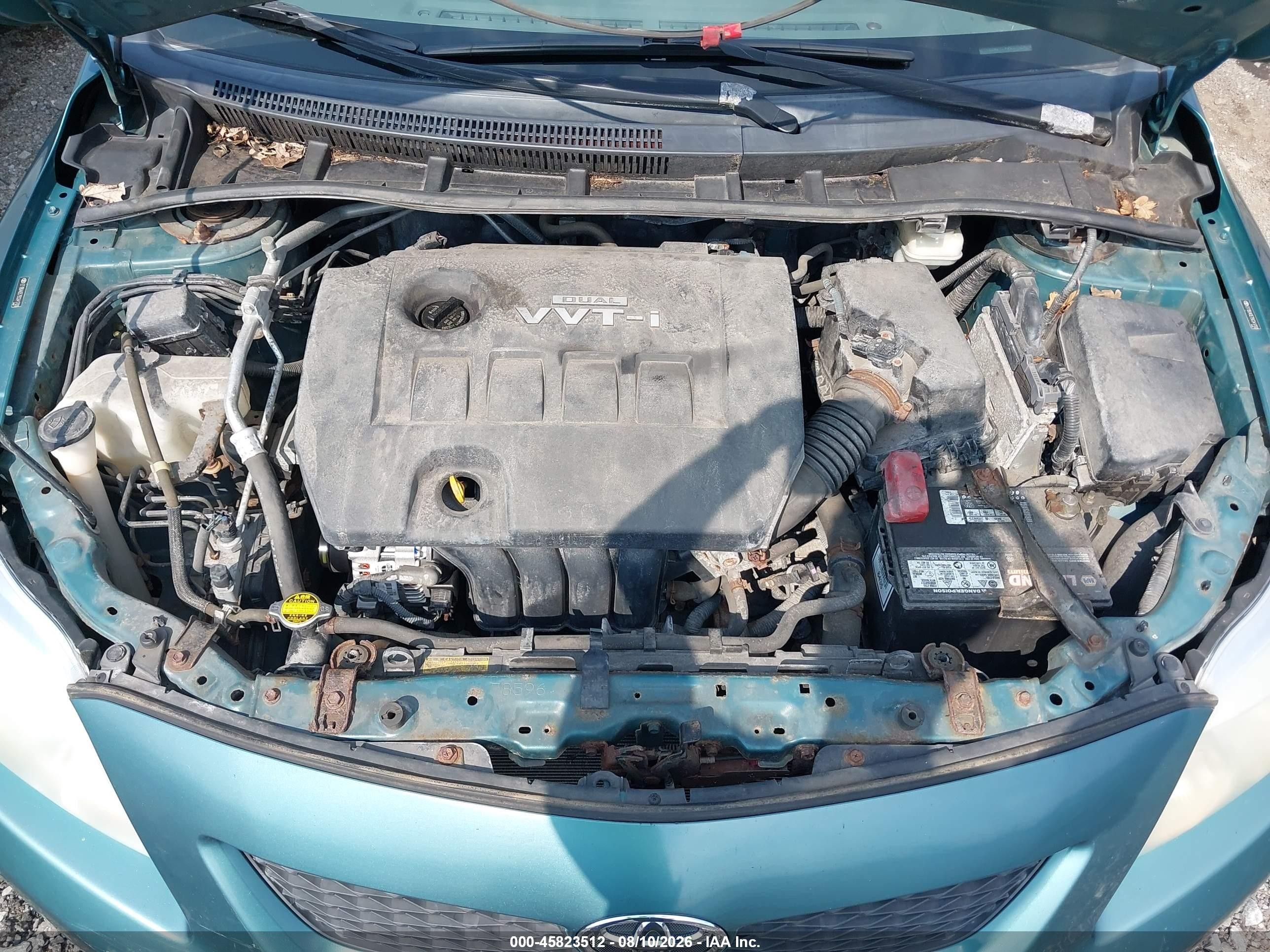 2009 Toyota Corolla Le Green vin: 2T1BU40E79C041700