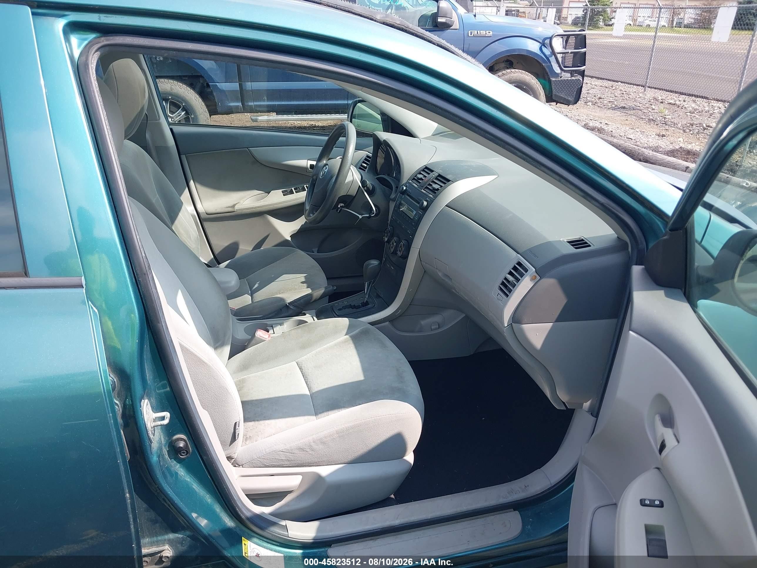 2009 Toyota Corolla Le Green vin: 2T1BU40E79C041700