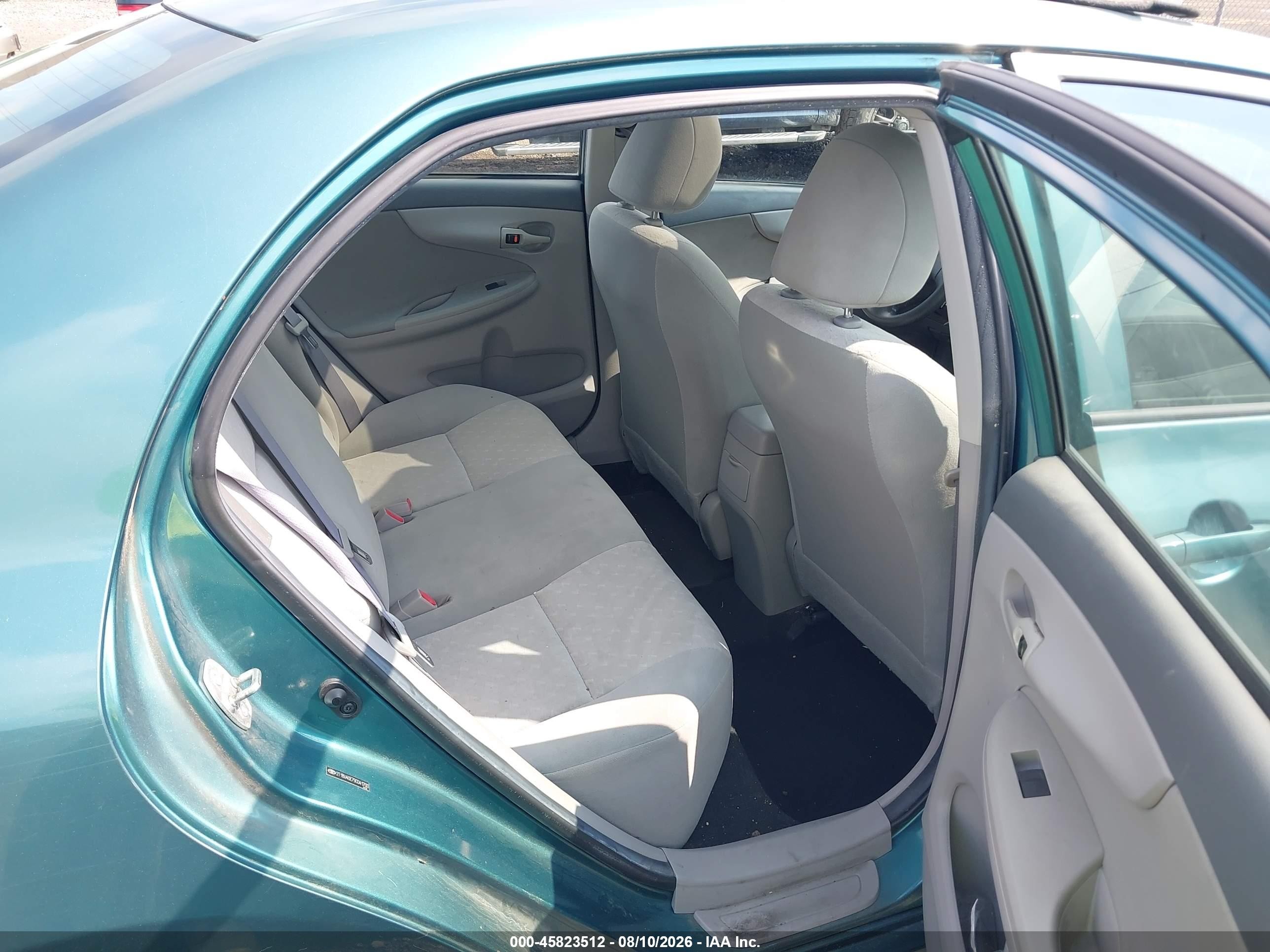 2009 Toyota Corolla Le Green vin: 2T1BU40E79C041700