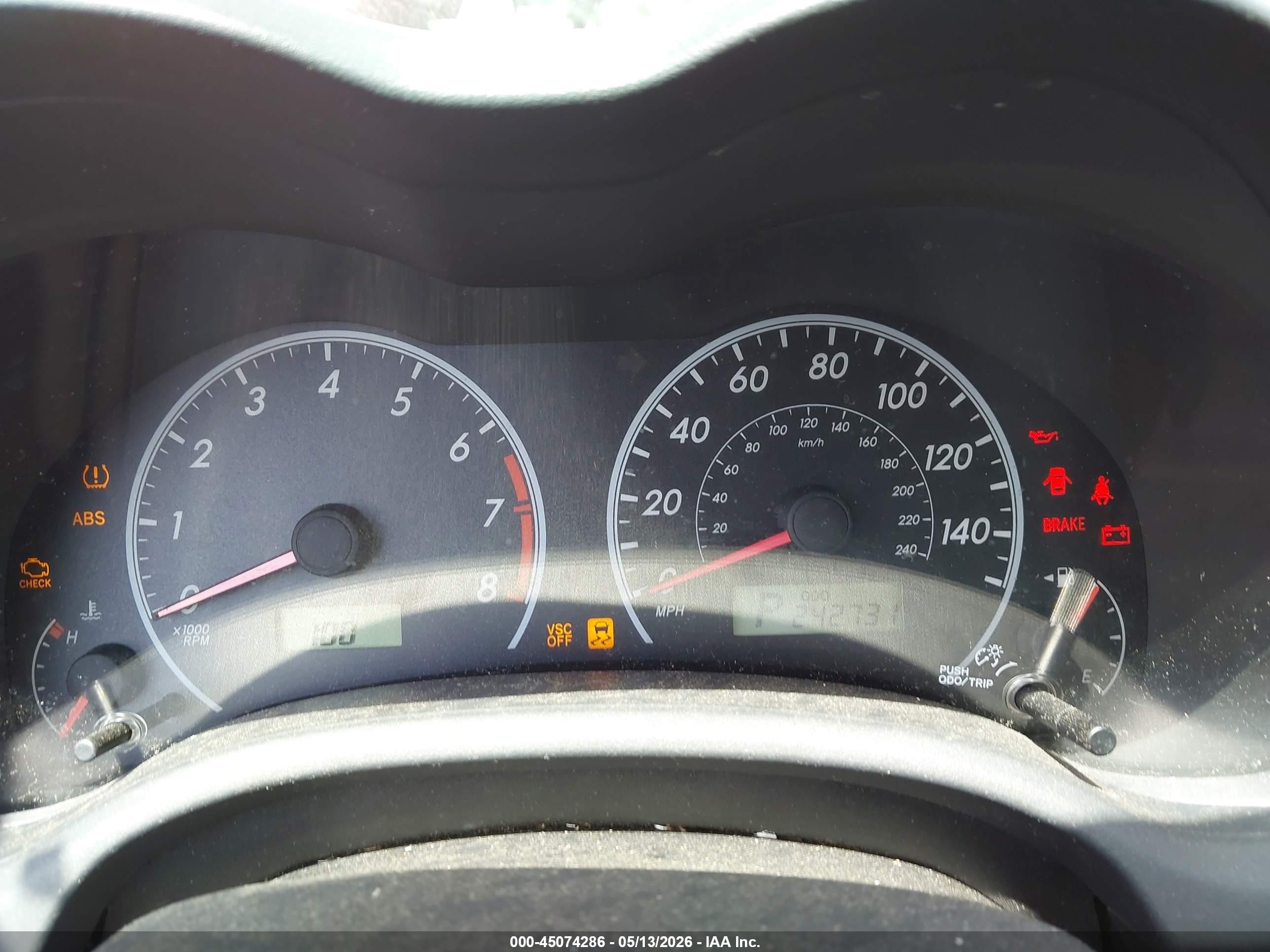 2009 Toyota Corolla S Red vin: 2T1BU40E79C043589