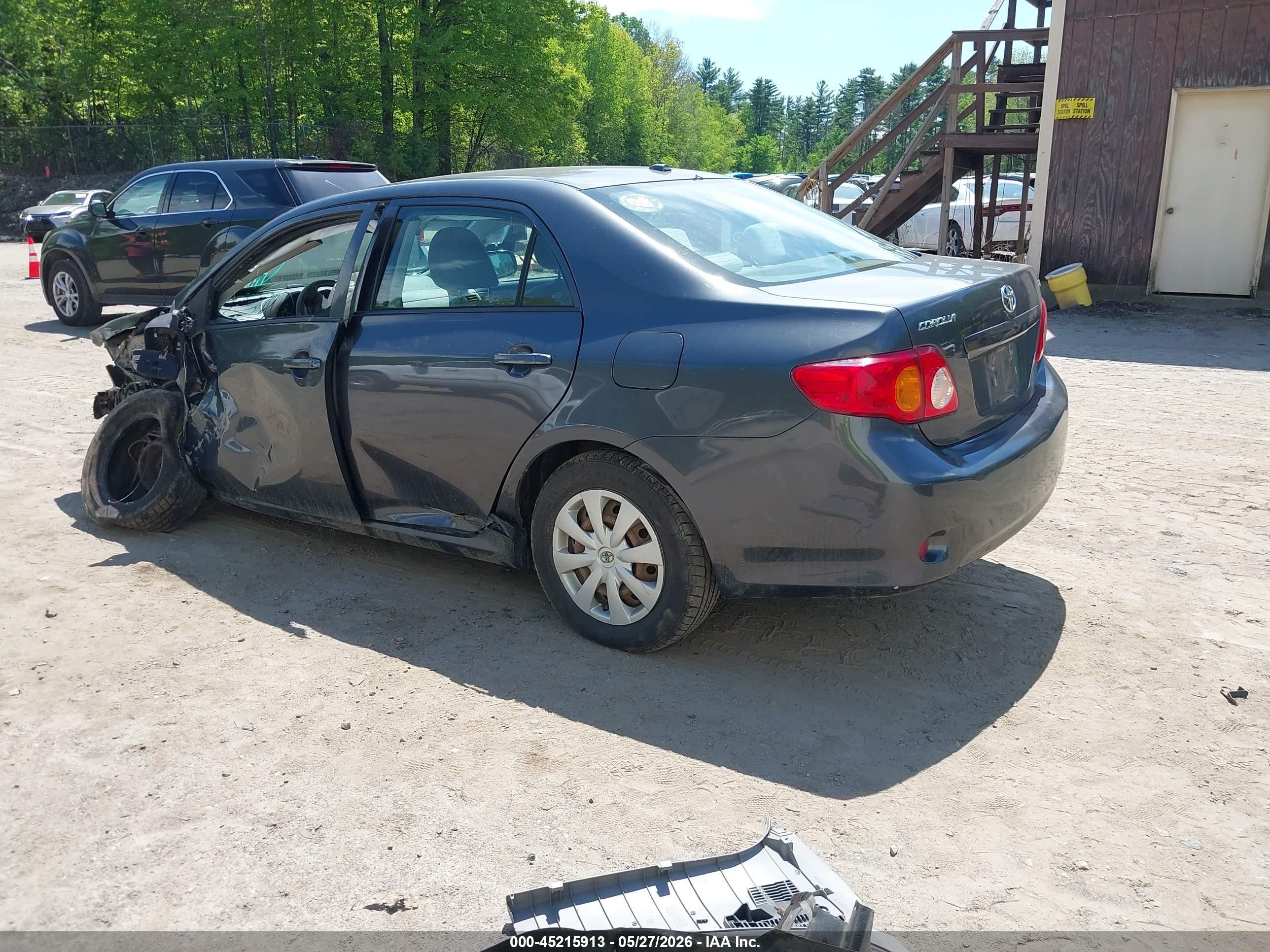 2009 Toyota Corolla Le Black vin: 2T1BU40E79C068685