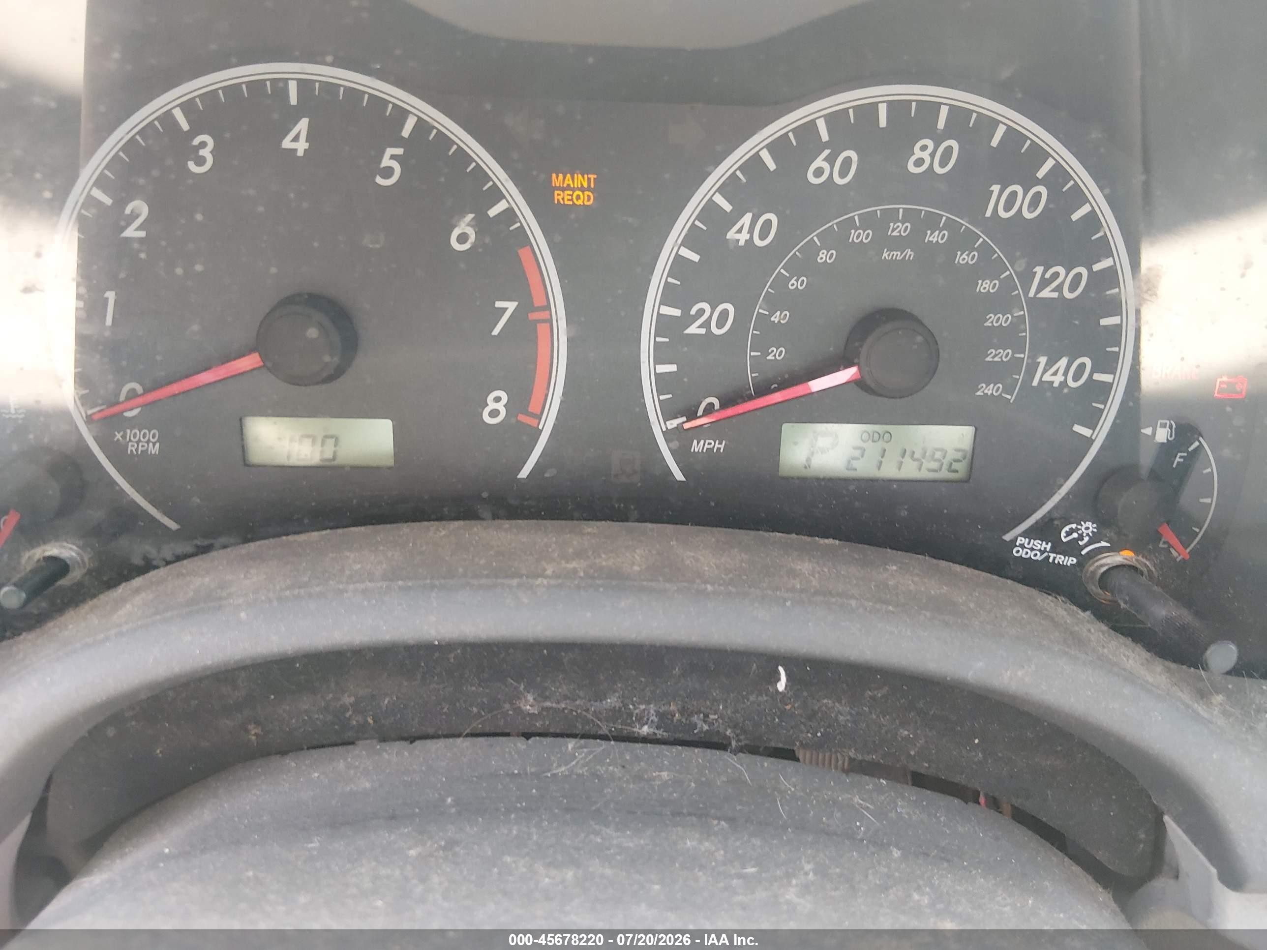 2009 Toyota Corolla Le Gray vin: 2T1BU40E79C069903
