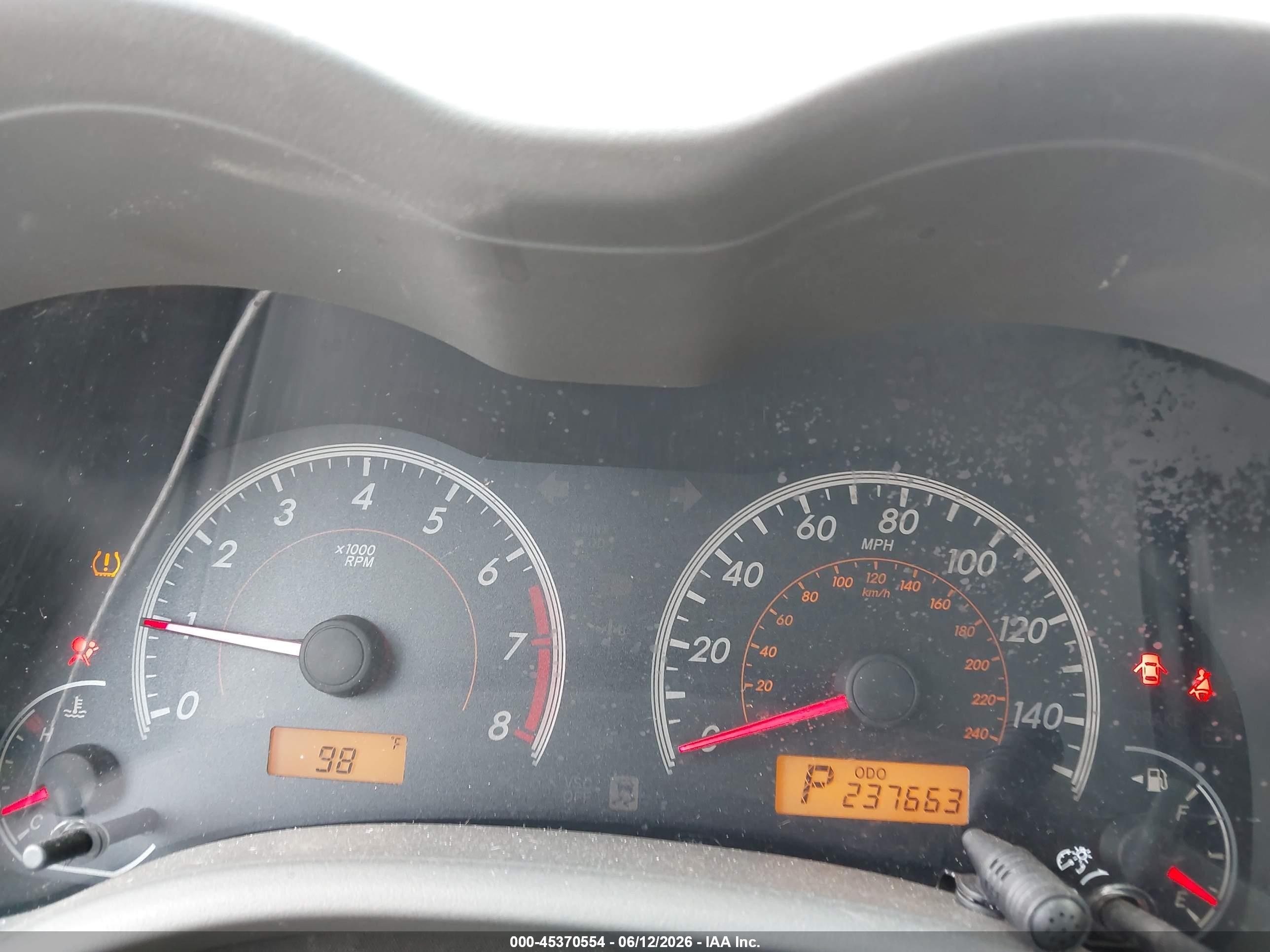 2009 Toyota Corolla Xle Silver vin: 2T1BU40E79C107372