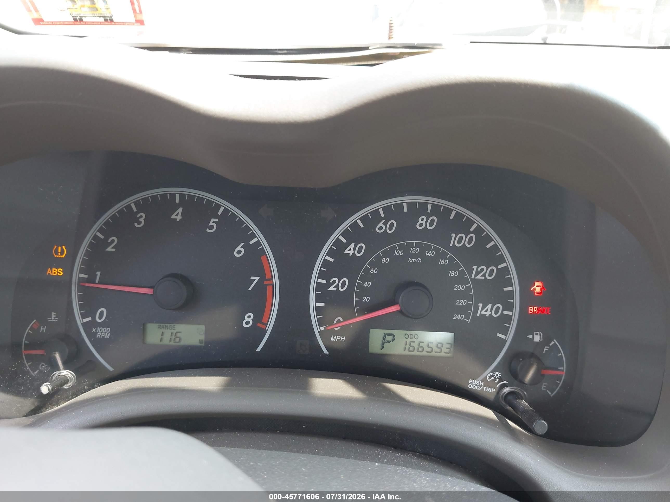 2009 Toyota Corolla Le Tan vin: 2T1BU40E79C109607