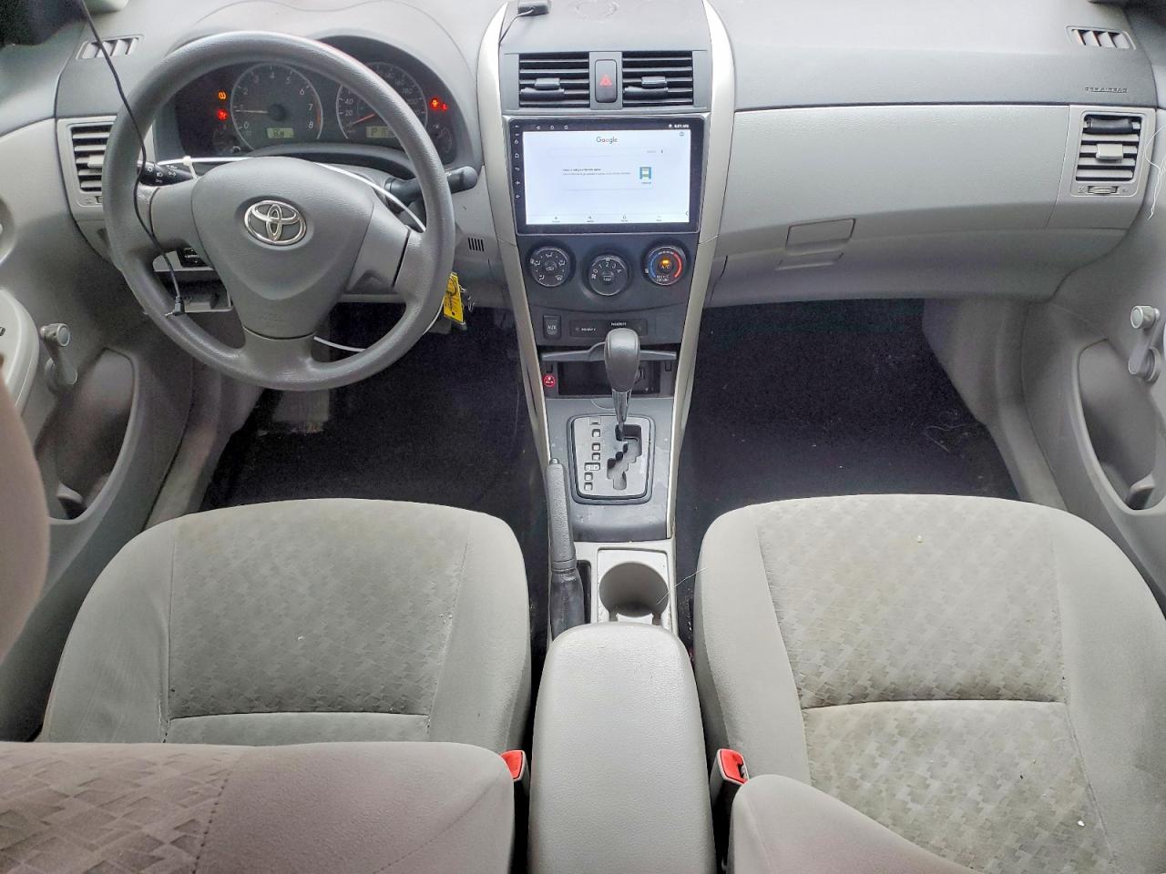 2009 Toyota Corolla Base Red vin: 2T1BU40E79C115455