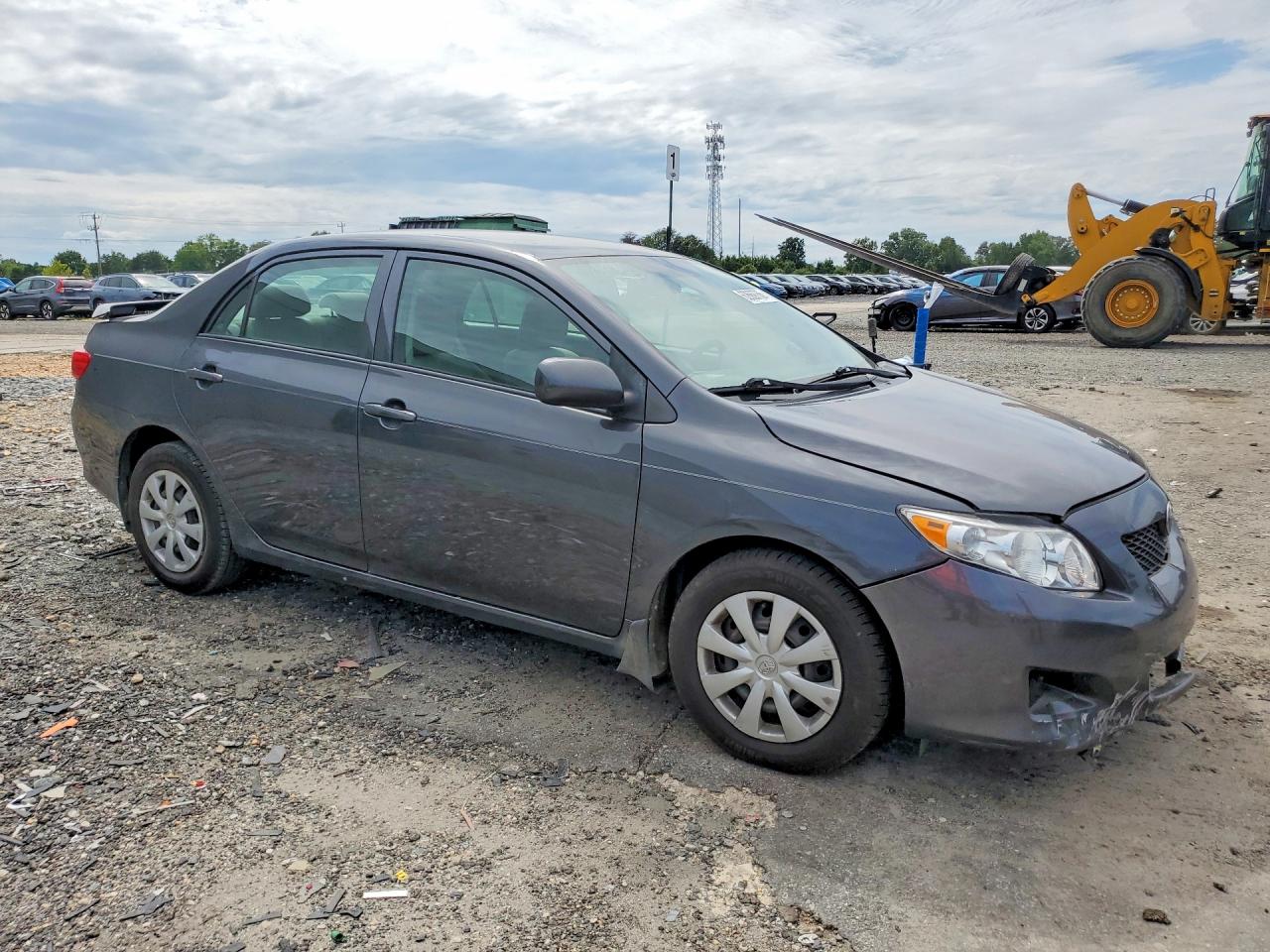 2009 Toyota Corolla Le Gray vin: 2T1BU40E79C120204