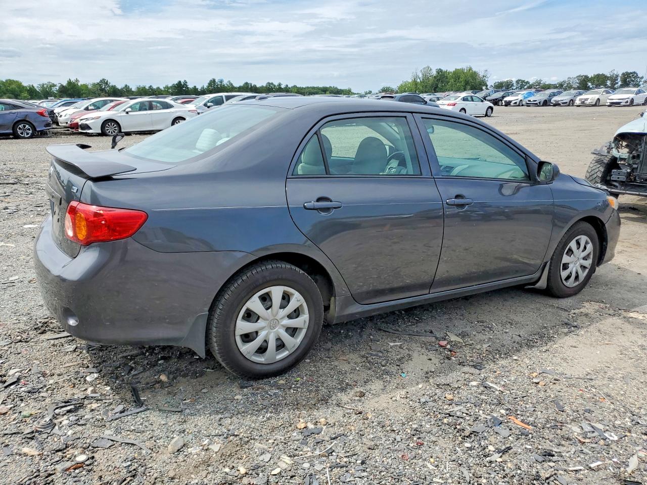 2009 Toyota Corolla Le Gray vin: 2T1BU40E79C120204