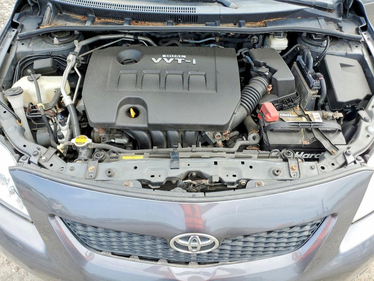 2009 Toyota Corolla Le Gray vin: 2T1BU40E79C120204